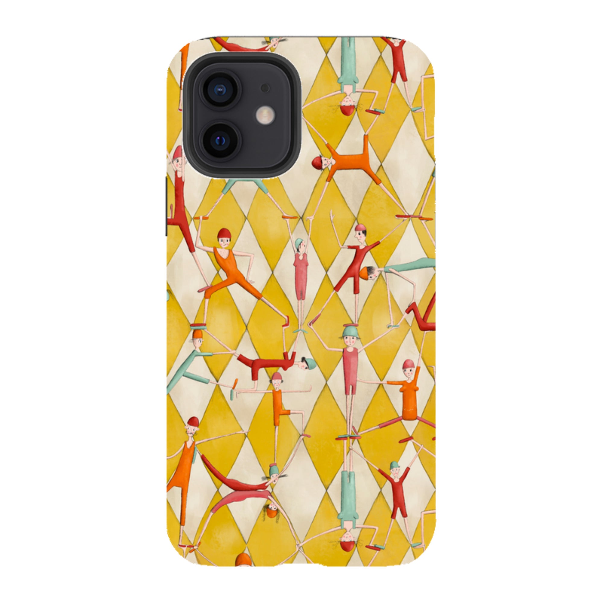 iPhone Tough Case - Acrobats By Maja Lindberg