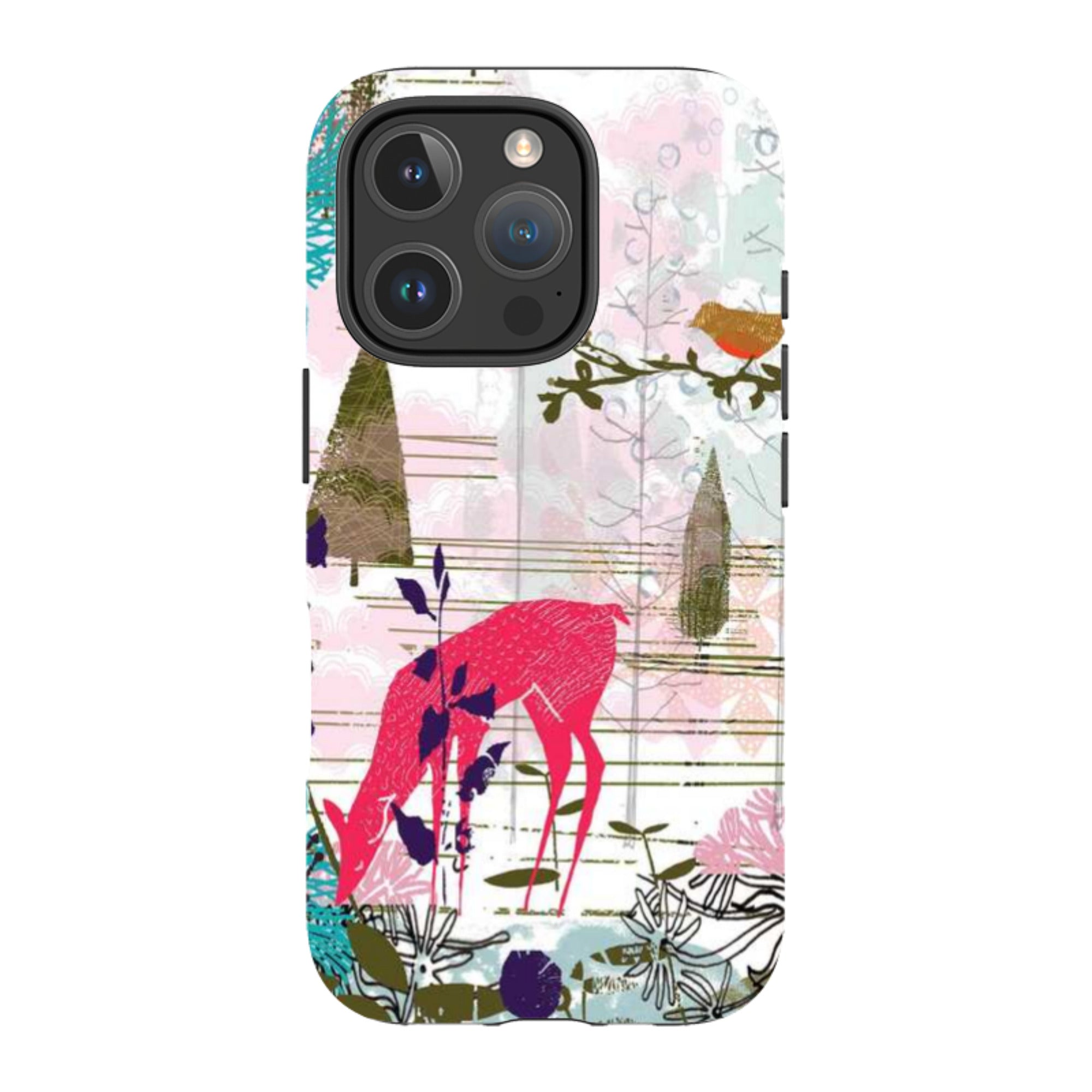 iPhone MagSafe Tough Case -  Forest Tale Robin Song By Tiffany Lynch