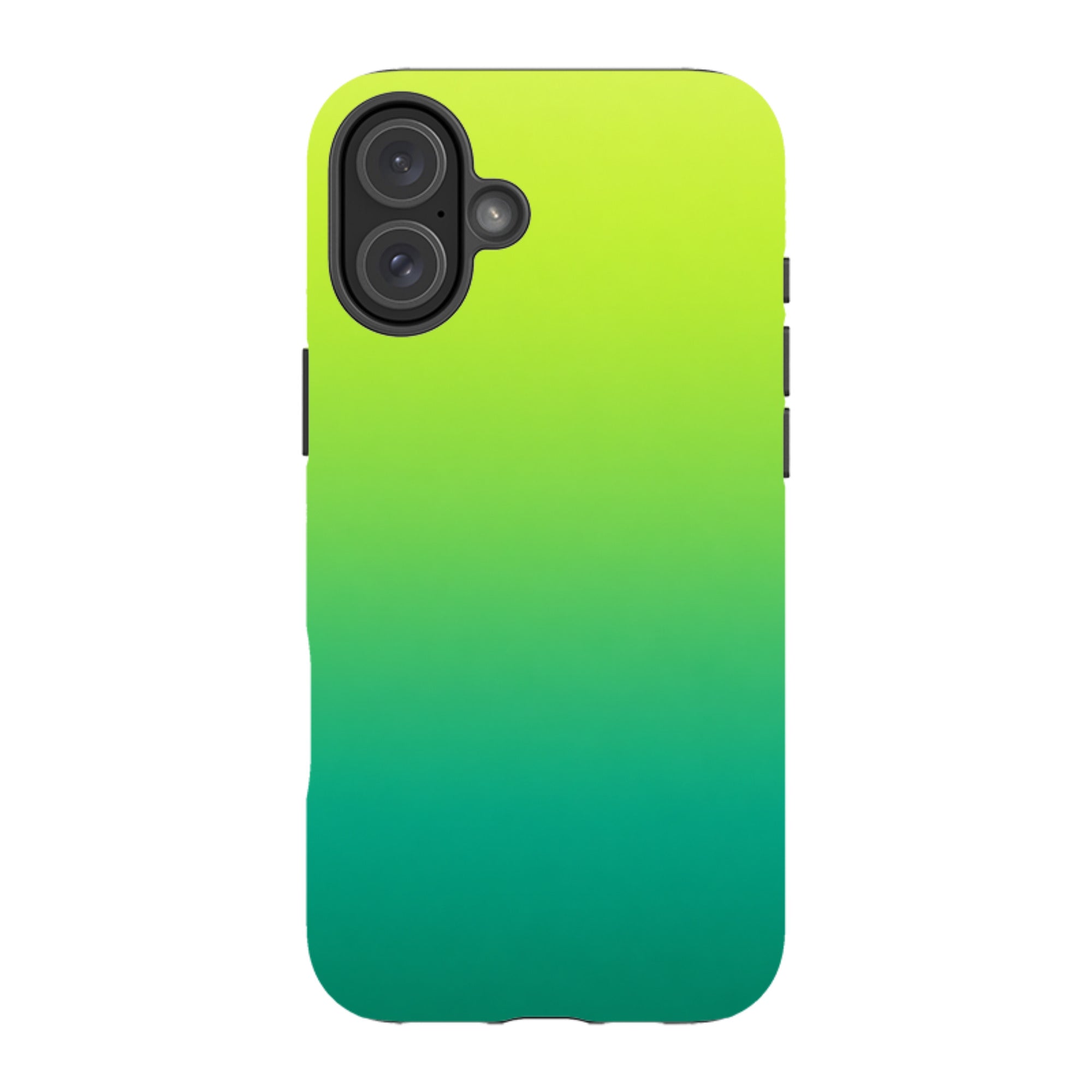 iPhone Tough Case - Lime Green Ombre