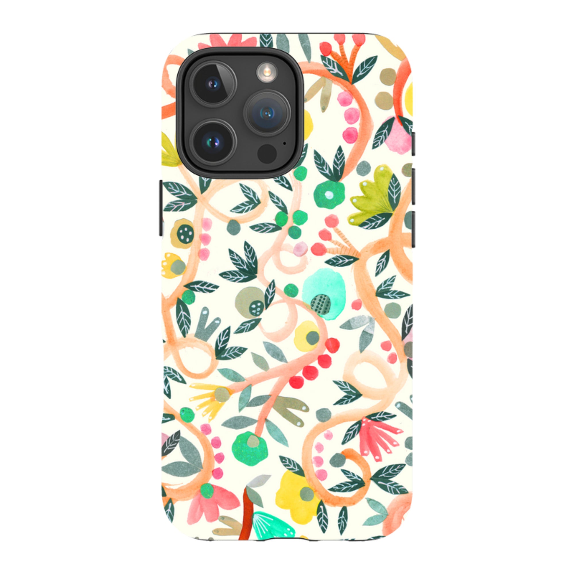 iPhone Tough Case - Floral By Gabriela Larios