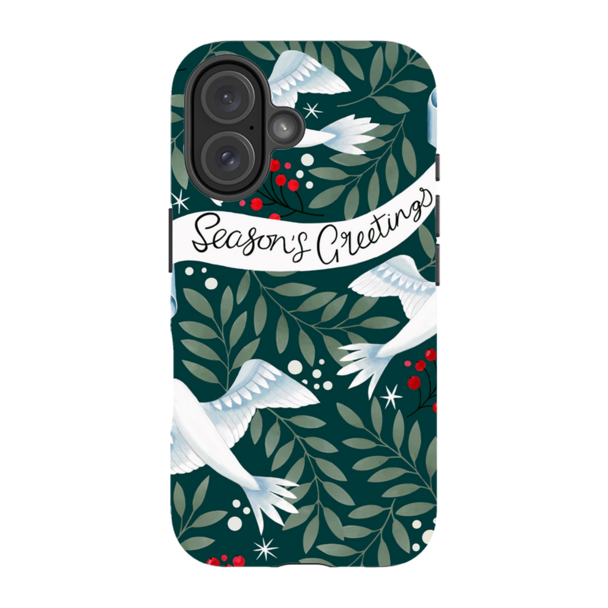 iPhone Tough Case - Seasons Greetings By Bex Parkin