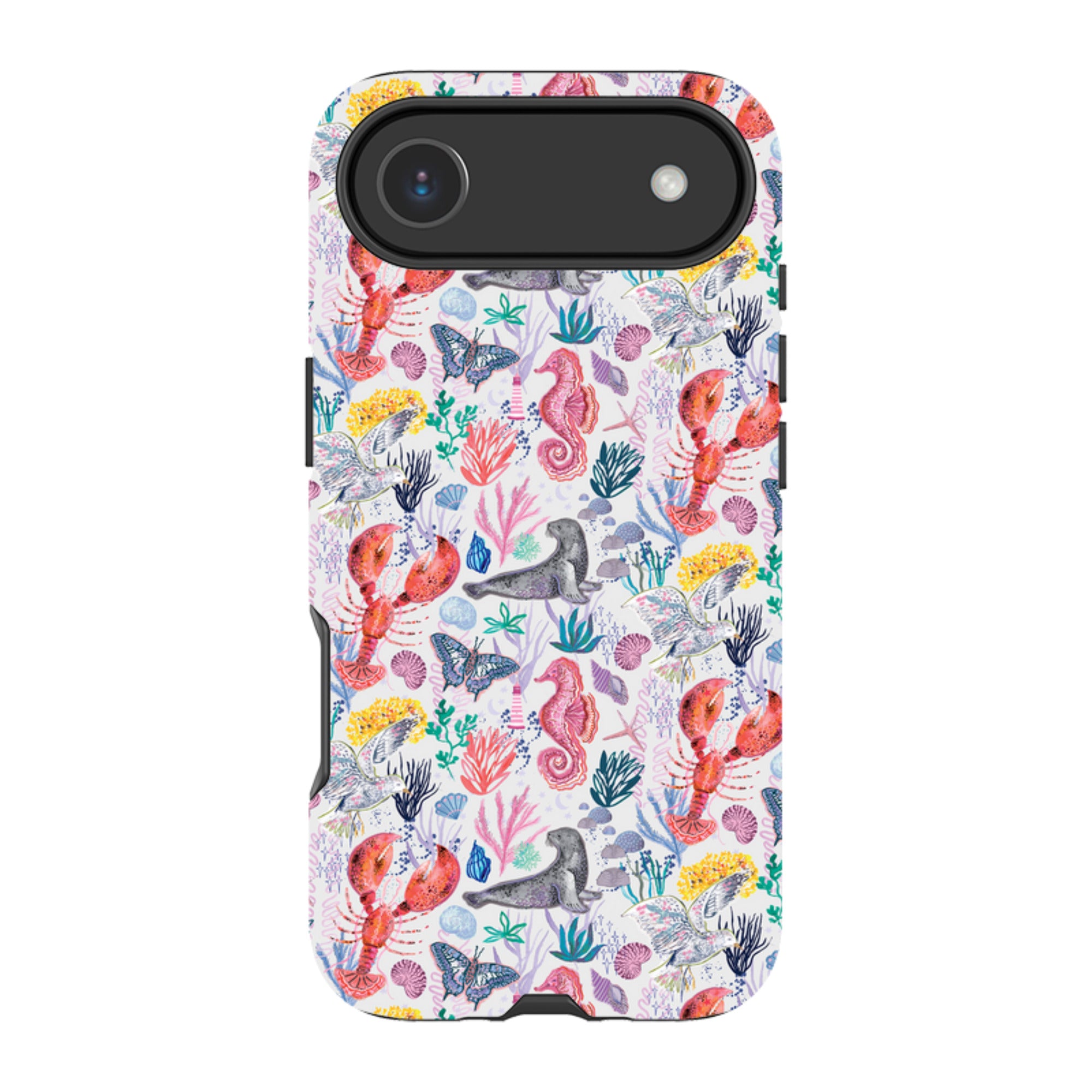 iPhone Case - Coastline Pattern-D By Emma Frances Grant