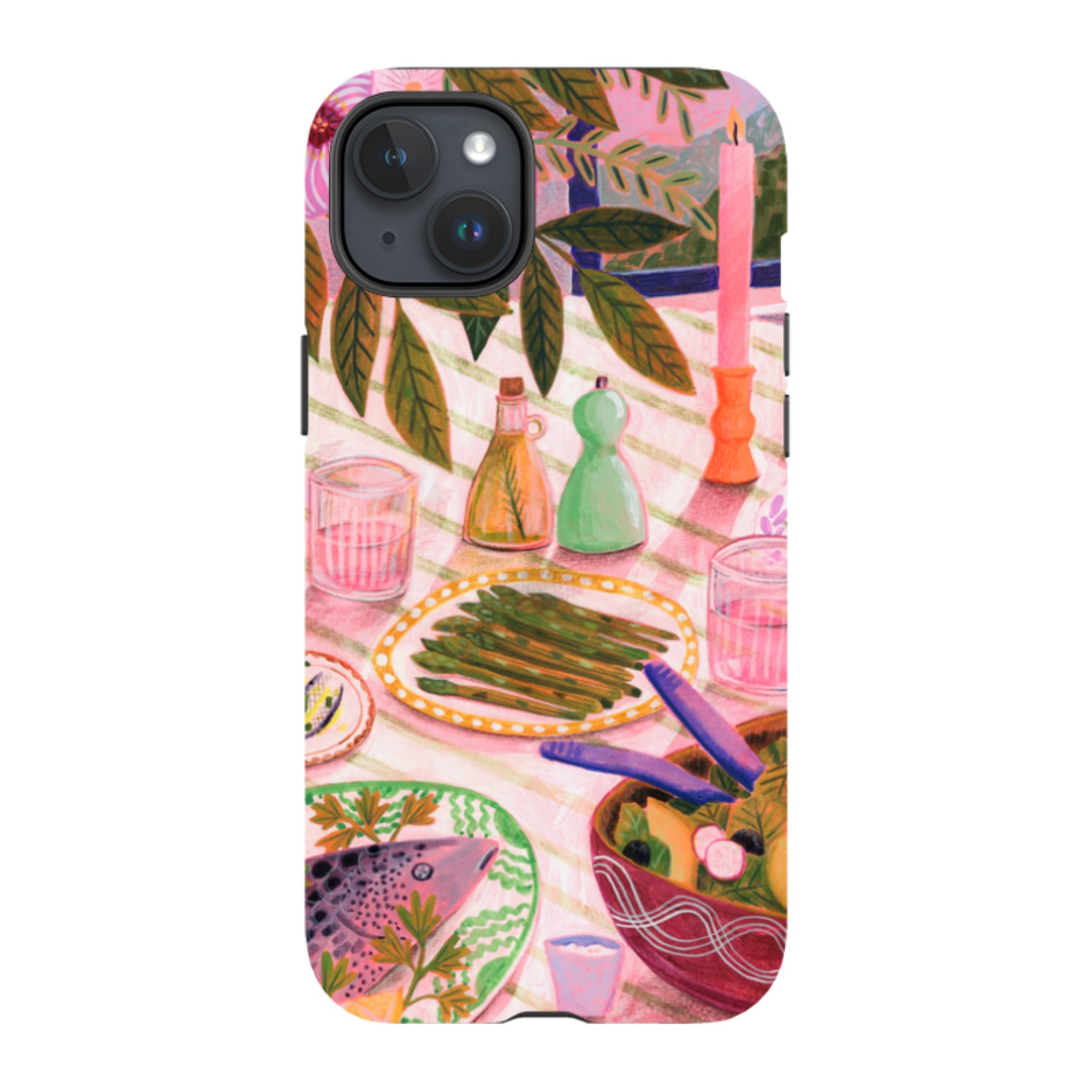 iPhone Tough Case - Mediterranean Feast By Lee Foster Wilson