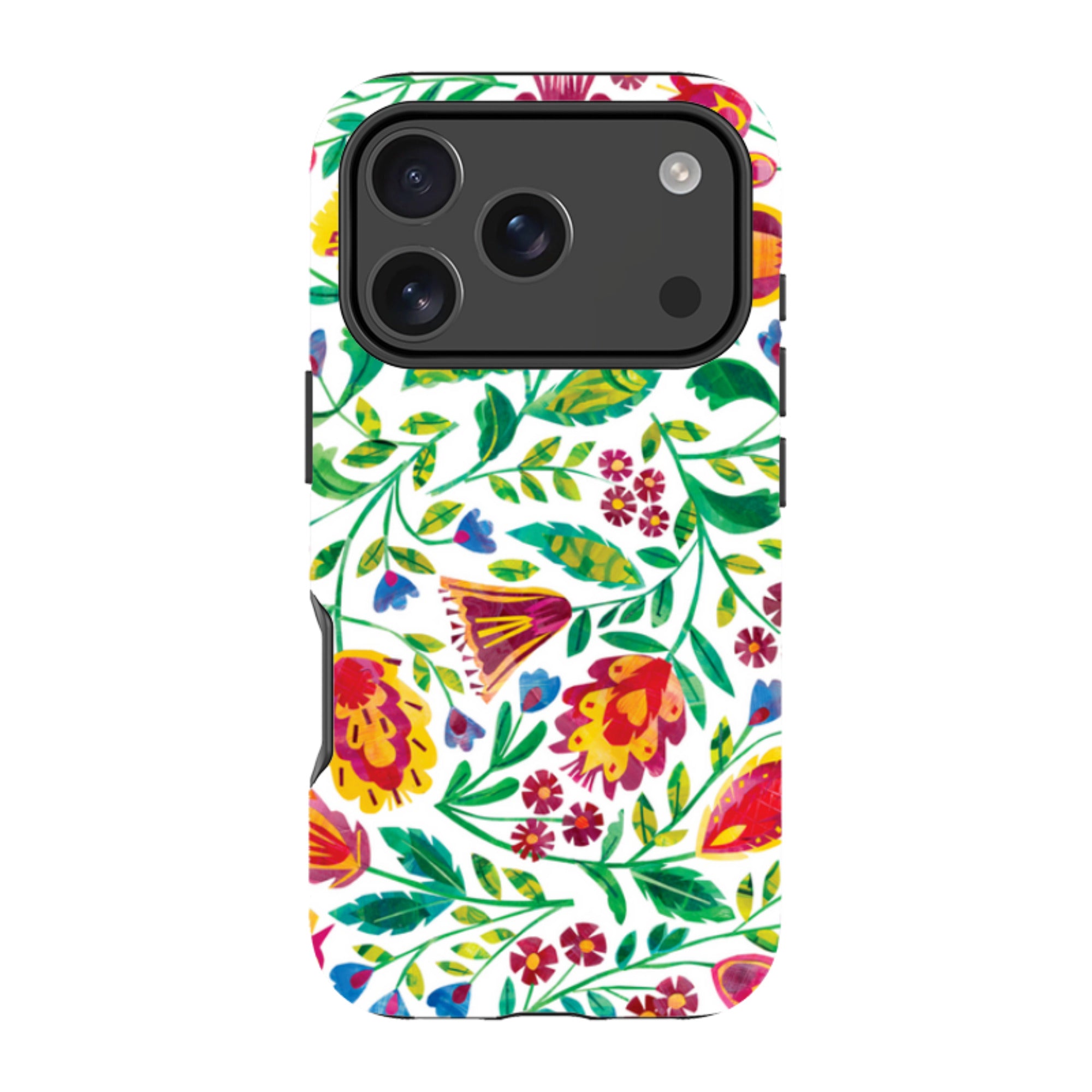 iPhone Tough Case - Folk Pattern By Tracey English