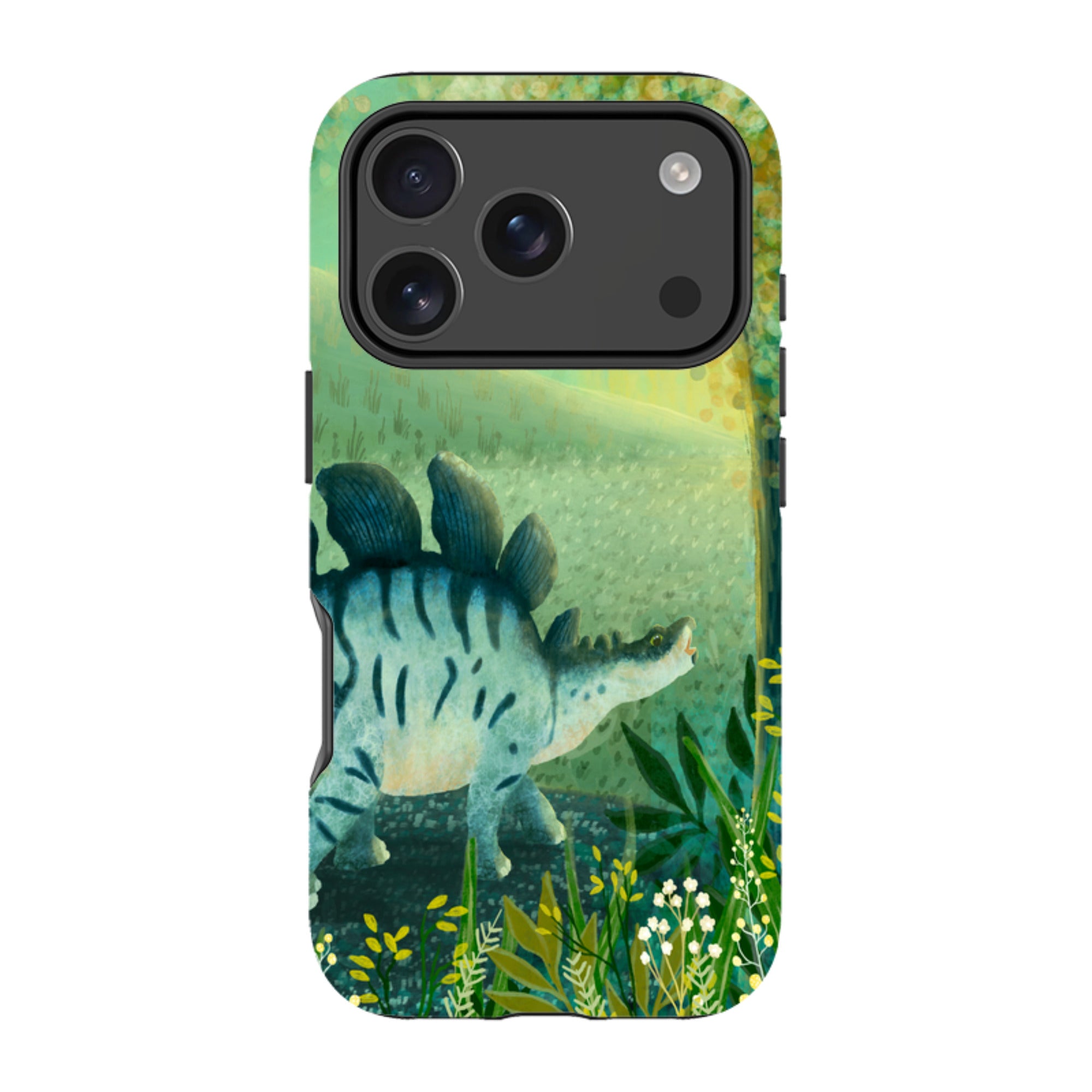iPhone MagSafe Tough Case - Dino Park By Katherine Quinn