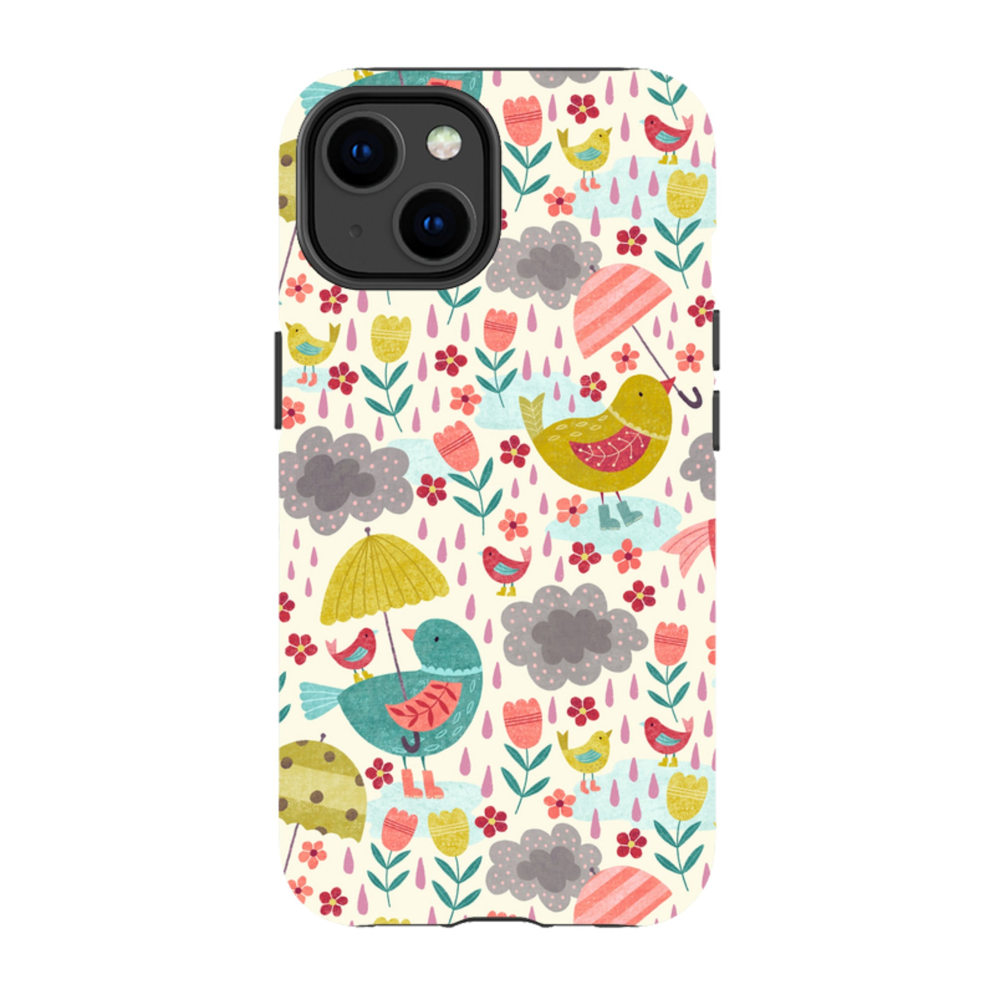 iPhone Tough Case - Rain Birds By Suzy Taylor