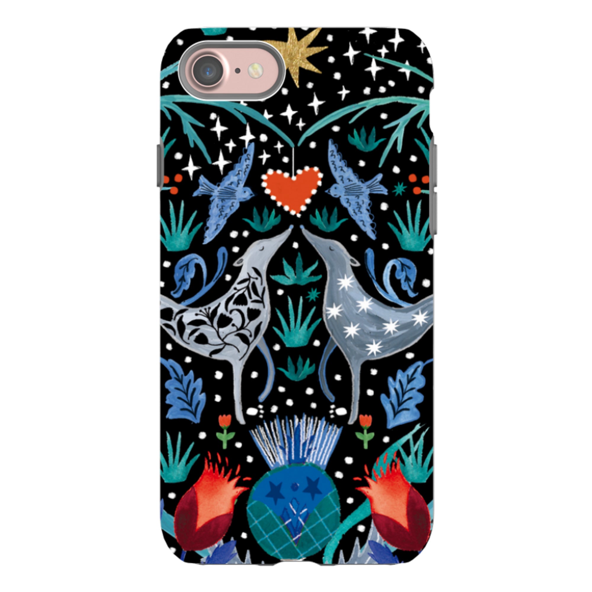 iPhone Tough Case - Winter Walk By Emma Frances Grant
