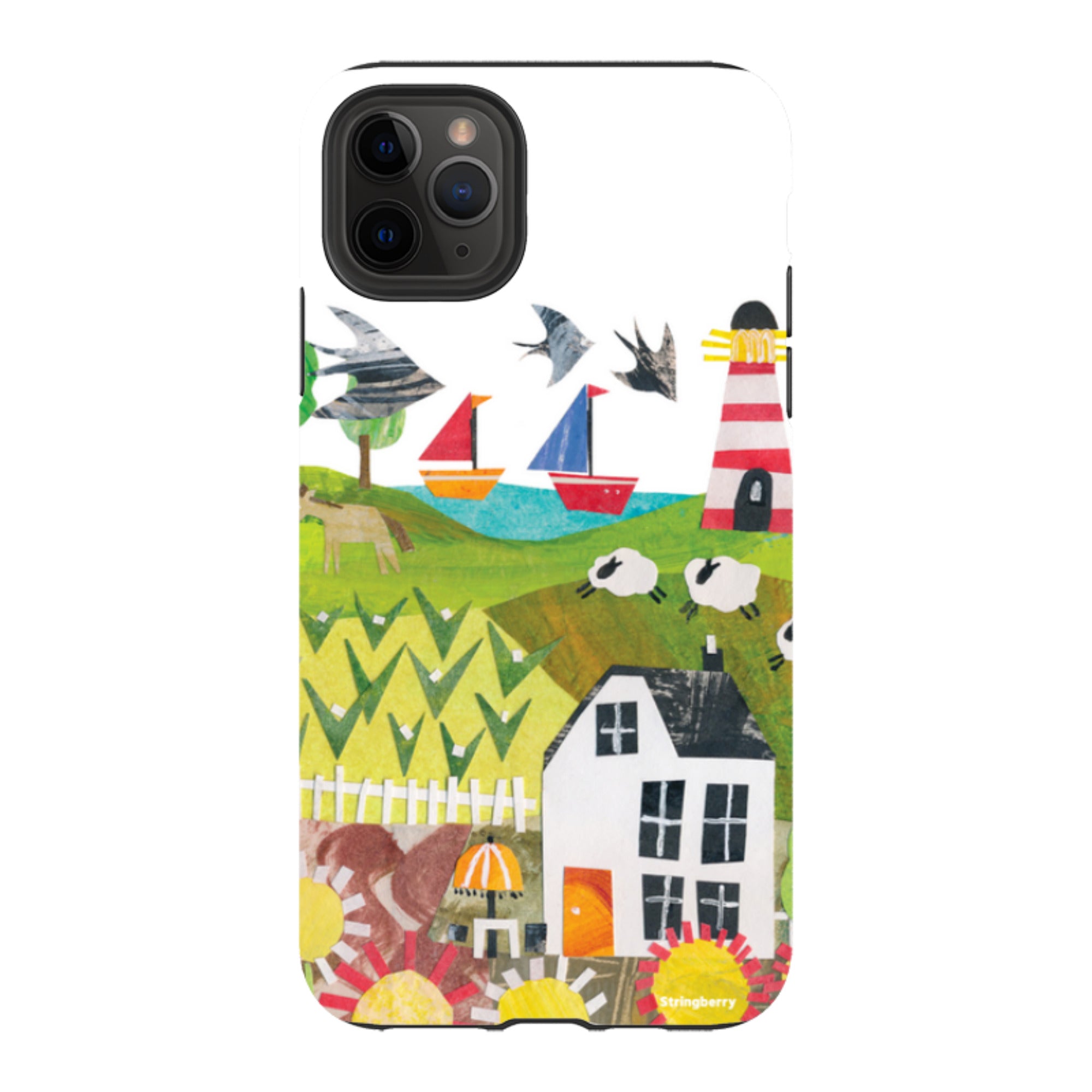 iPhone Tough Case - Countryscape I By Tracey English