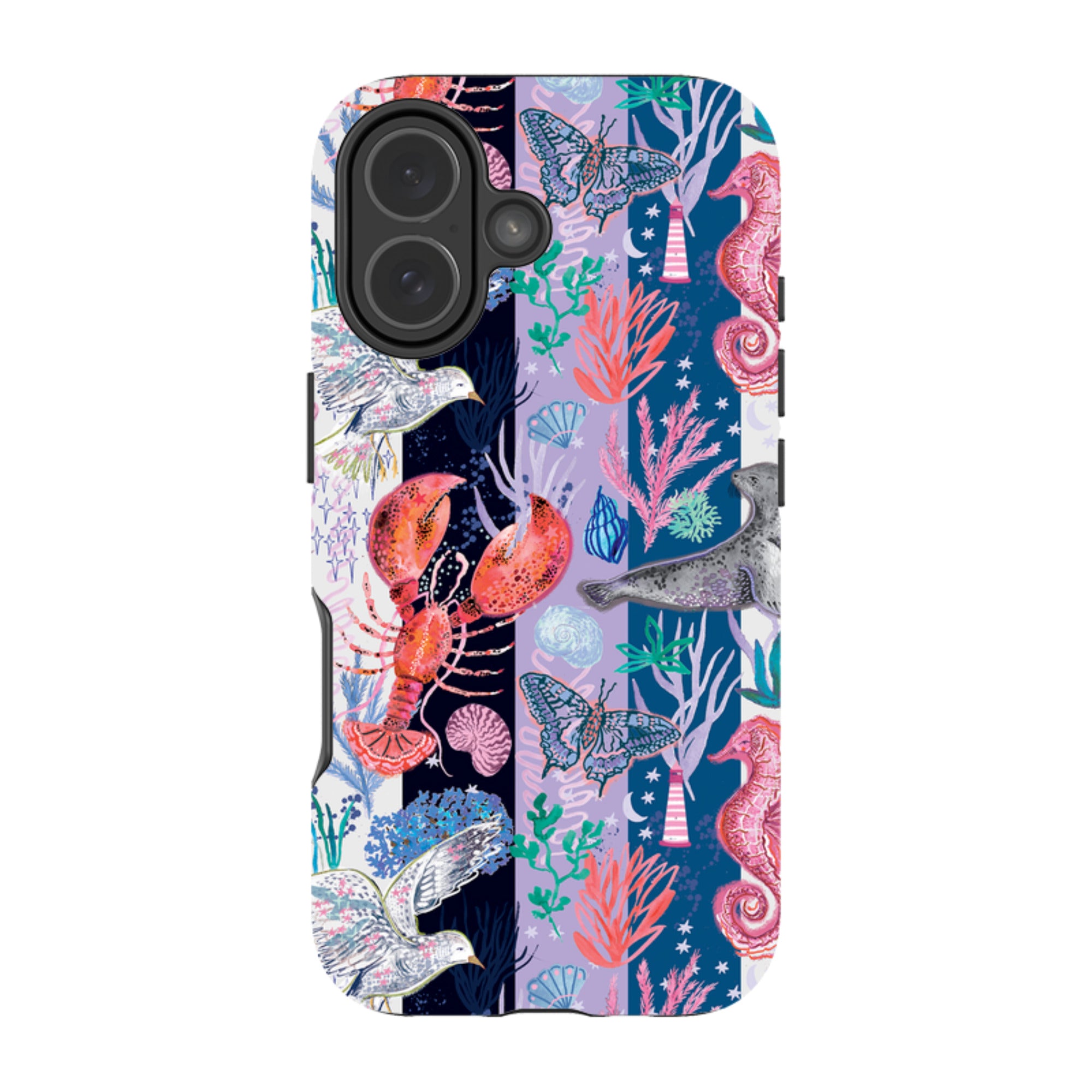 iPhone Case - Coastal Calling Stripe II By Emma Frances Grant