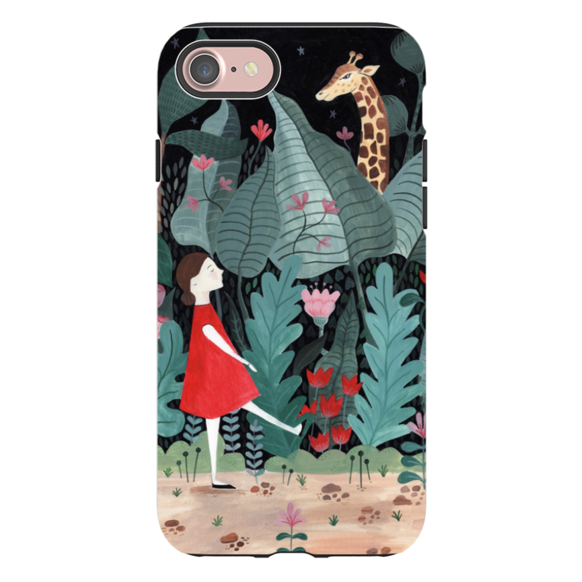 iPhone Tough Case - Fearless By Bex Parkin