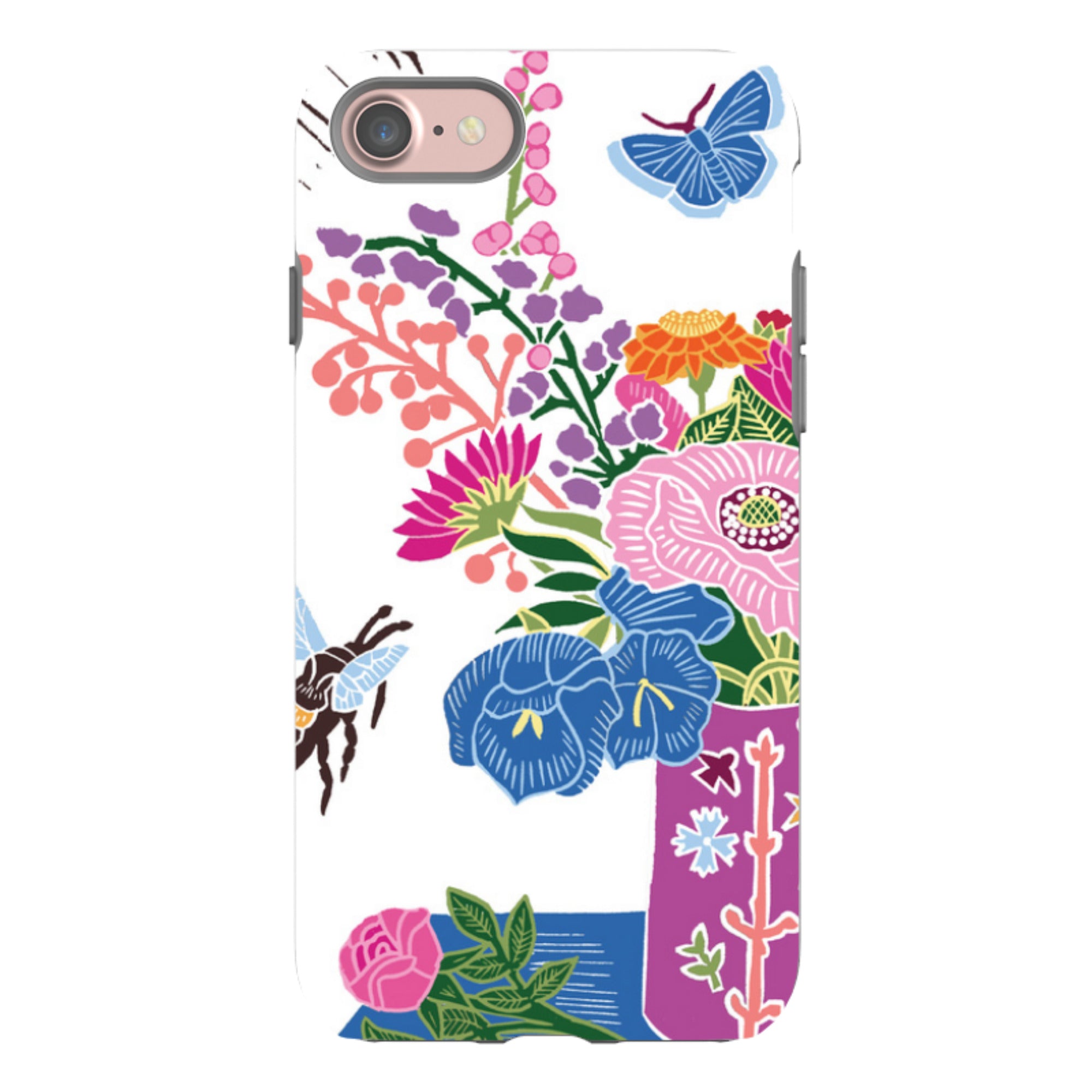 iPhone Tough Case - Flower Vase By kate Heiss