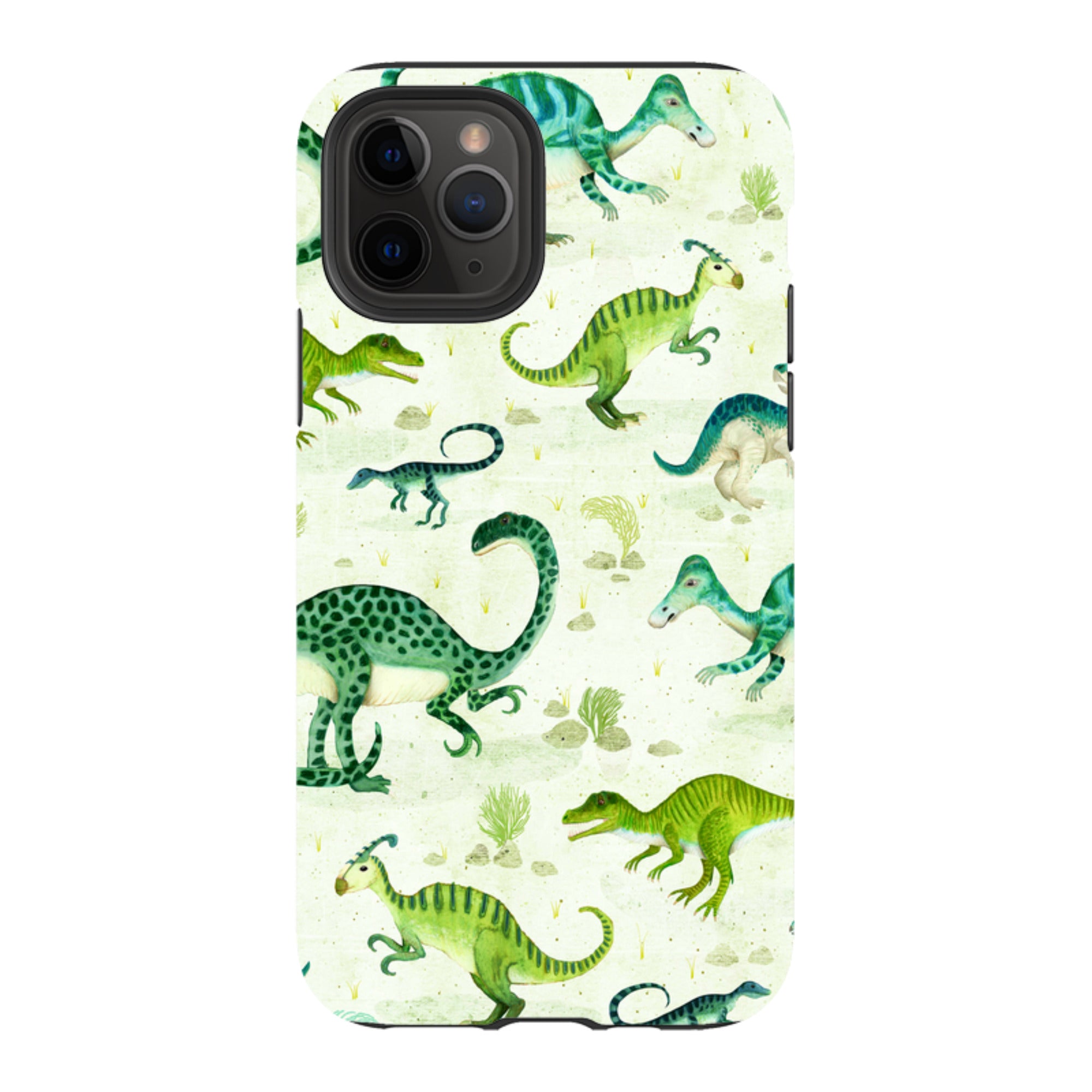 iPhone Tough Case - Dinoland By Katherine Quinn