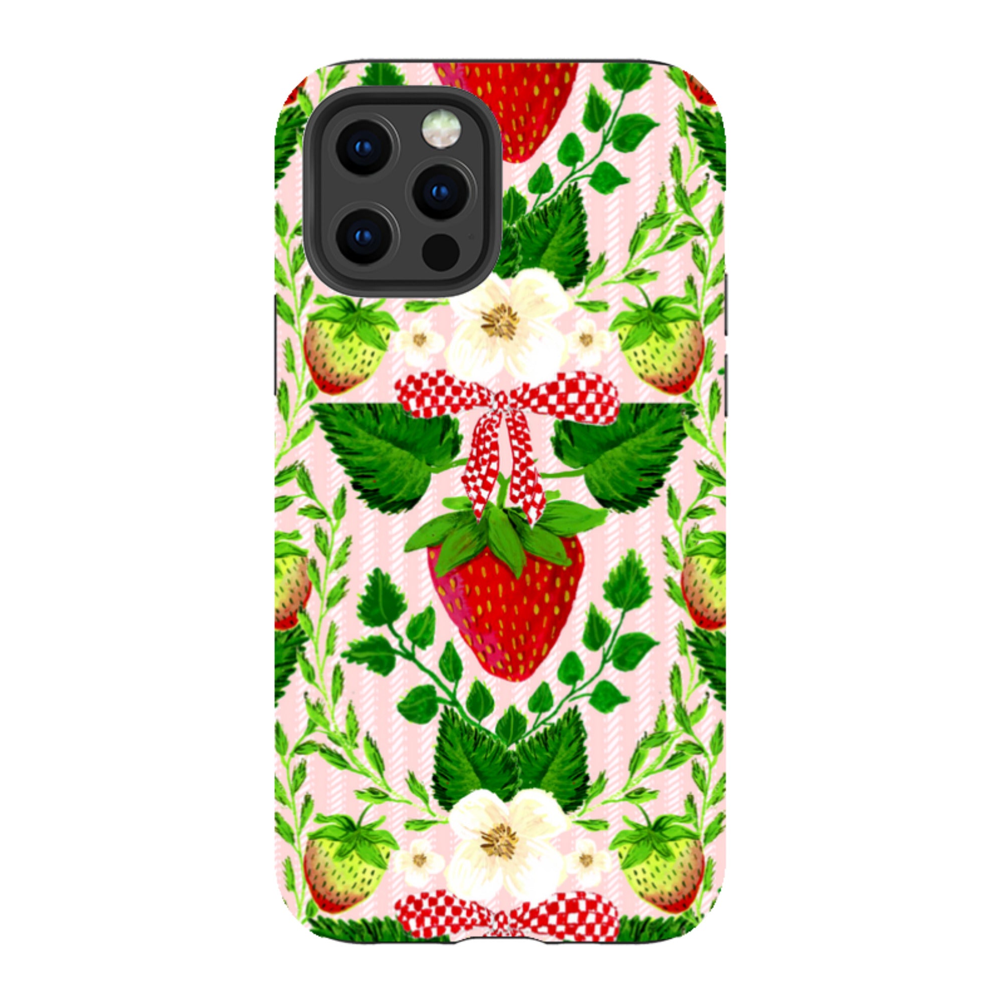 iPhone Case - Strawberries I By Abby Jacobs