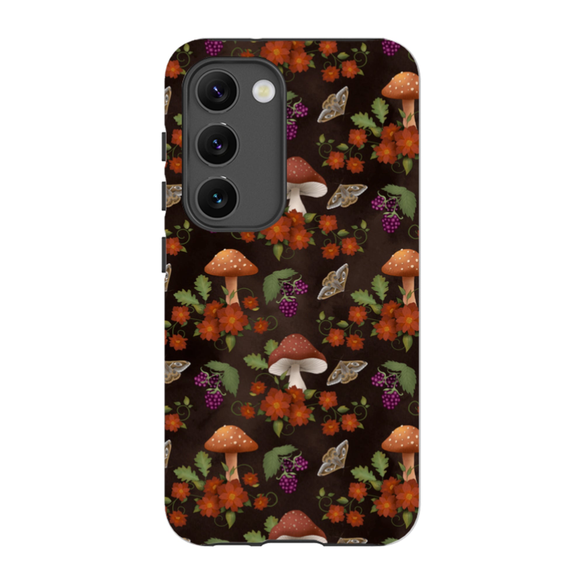 Samsung Tough Case -Mushroom Floral