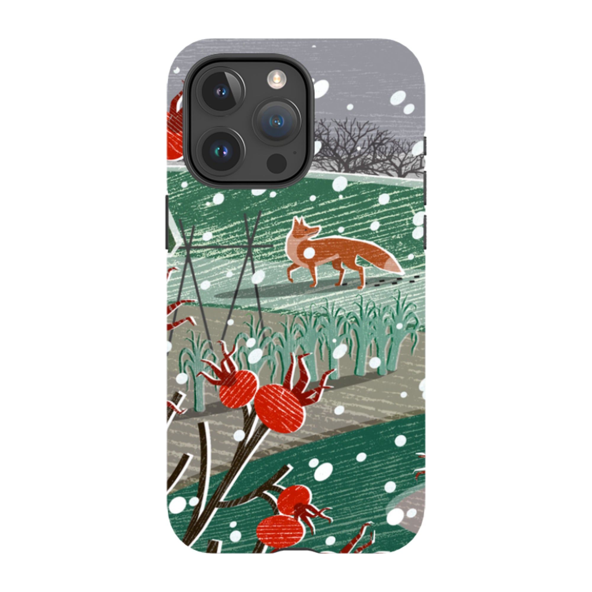 iPhone Tough Case - Night Fox 3 By Liane Payne