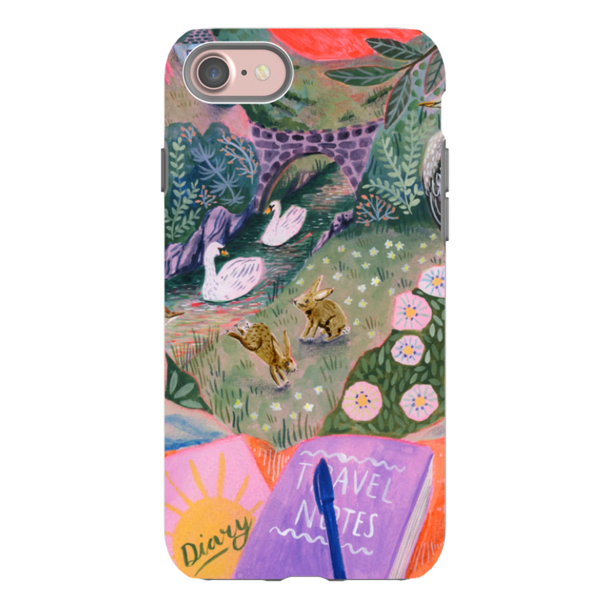 iPhone Tough Case - Wanderlust Camping Trip By Lee Foster Wilson