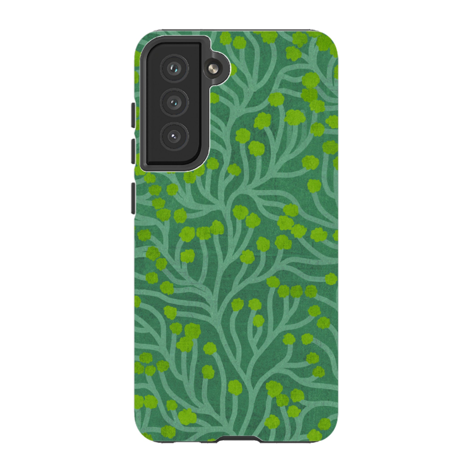 Samsung Tough Case - Vine Green And Teal By Katherine Quinn