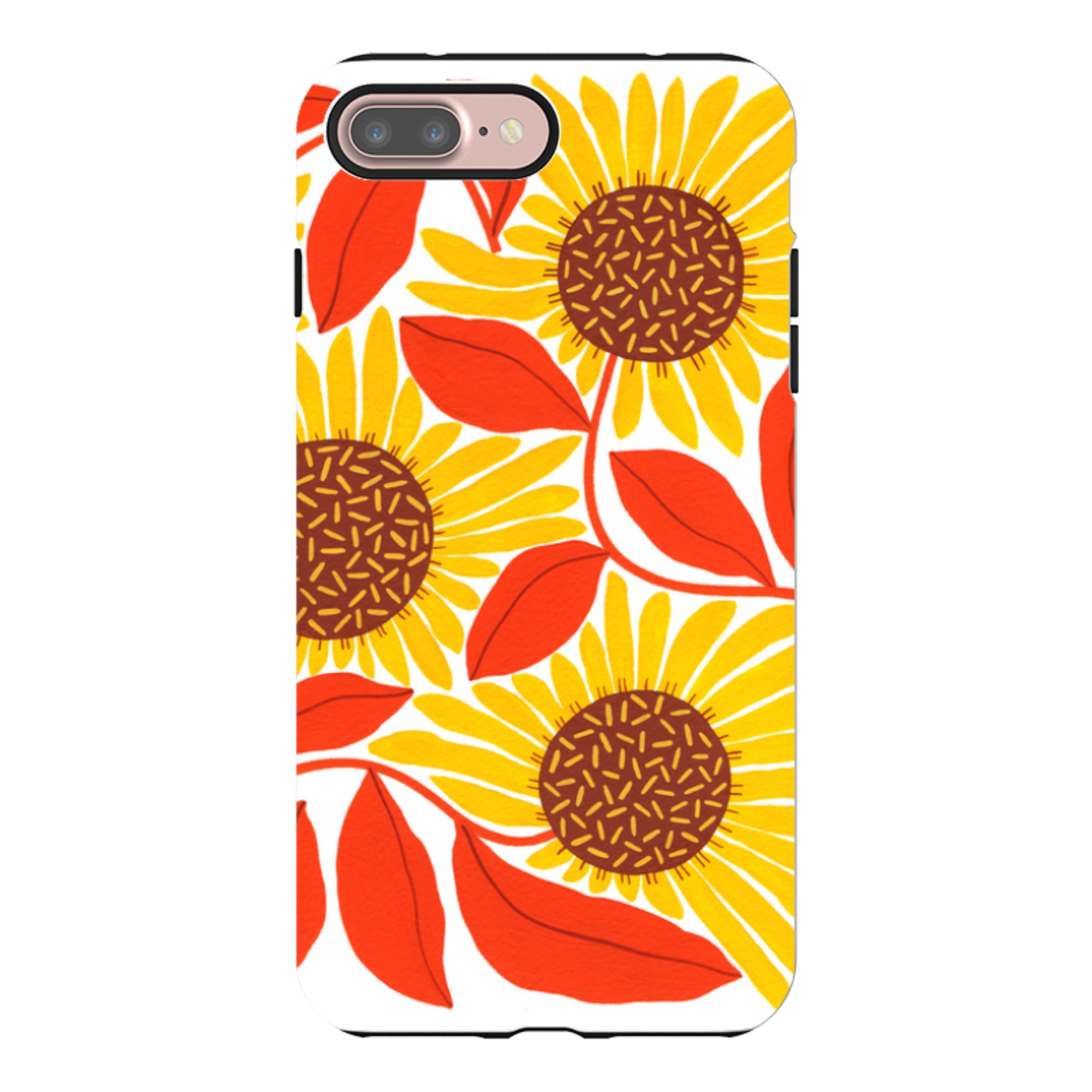 iPhone Tough Case - Sunflower By Madalina Andronic