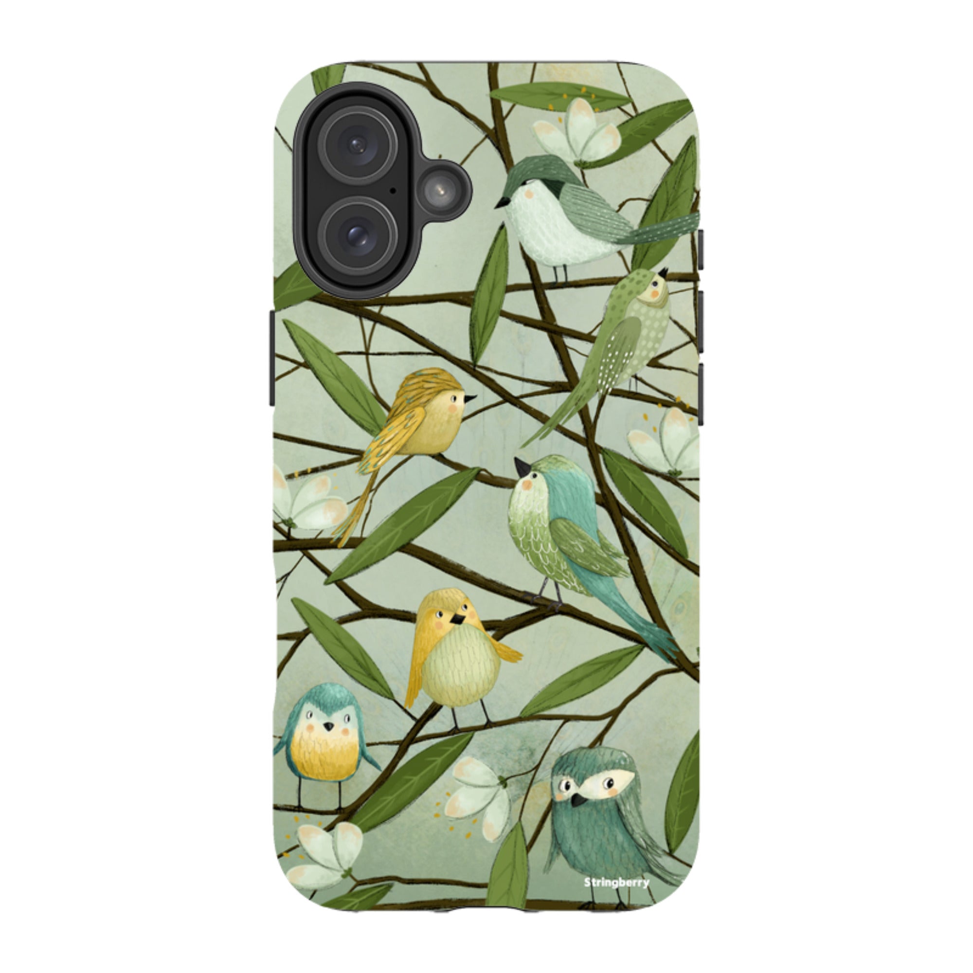 iPhone Tough Case - Birds By Maja Lindberg