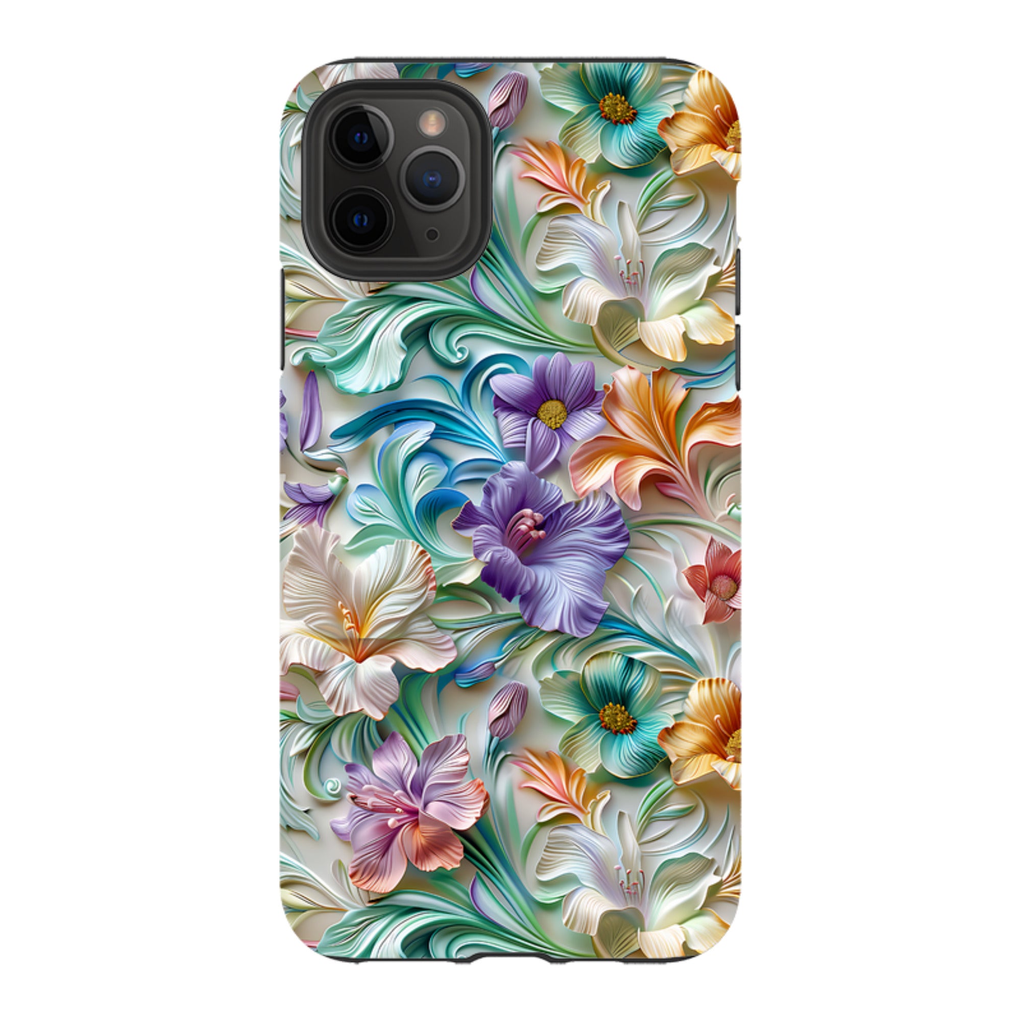 iPhone Tough Case -Neo Floral