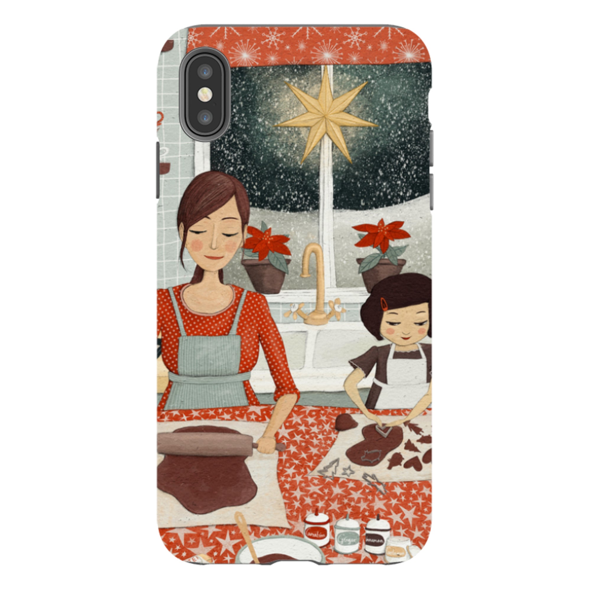 iPhone Tough Case - Sugar and Spice By Maja Lindberg