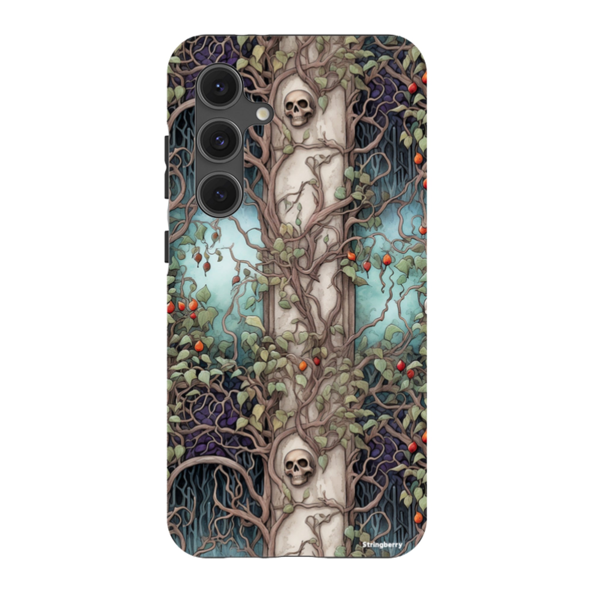Samsung Tough Case - Skull Trees