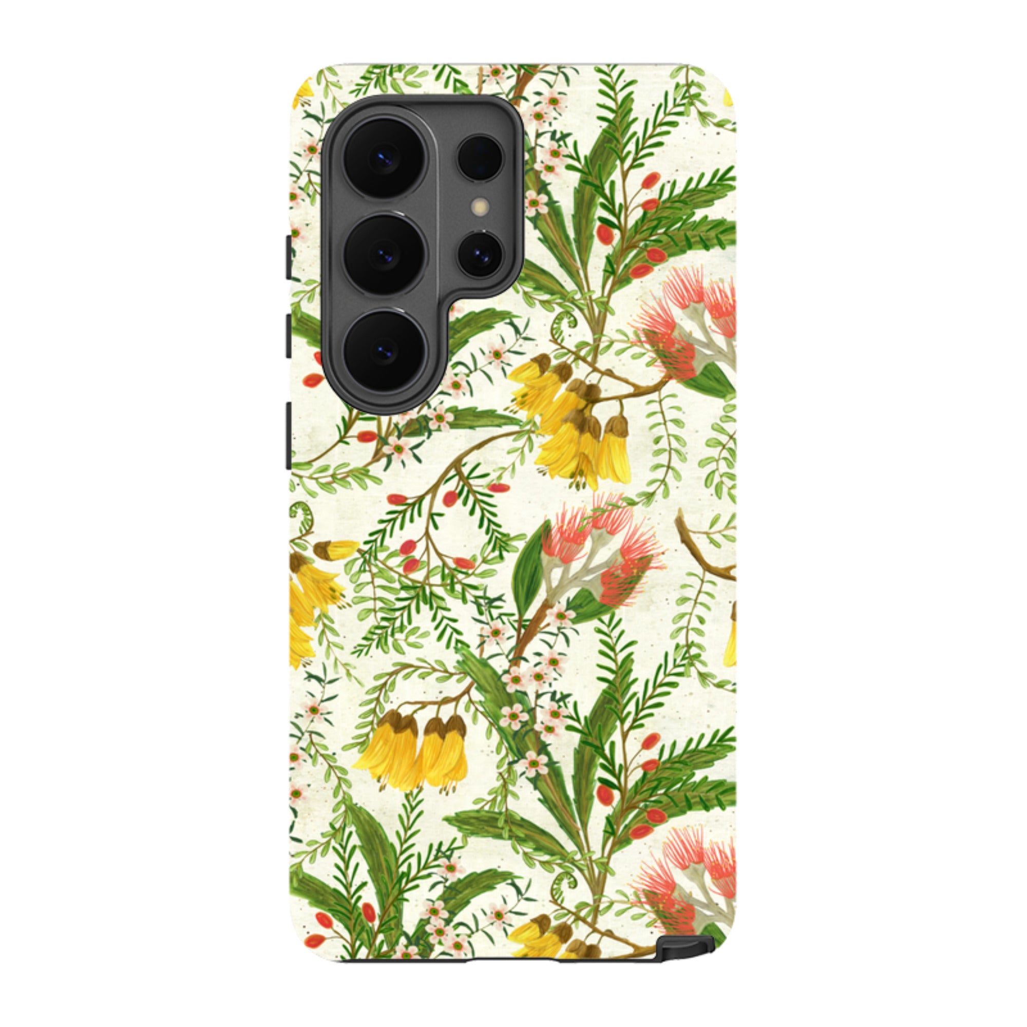 Samsung Tough Case - Kowhai And Bottle Brush By Katherine Quinn
