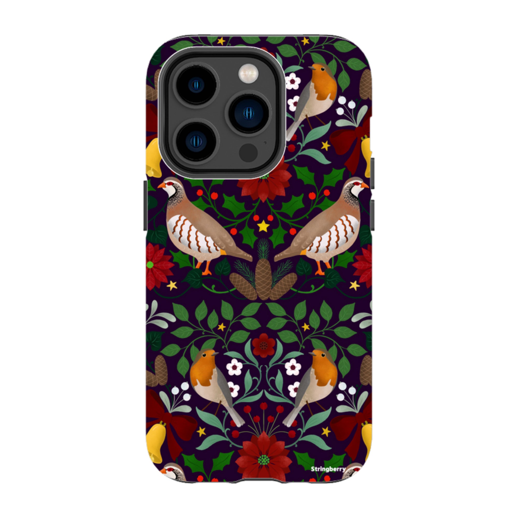 iPhone MagSafe Tough Case - Xmas Pattern III By Bex Parkin