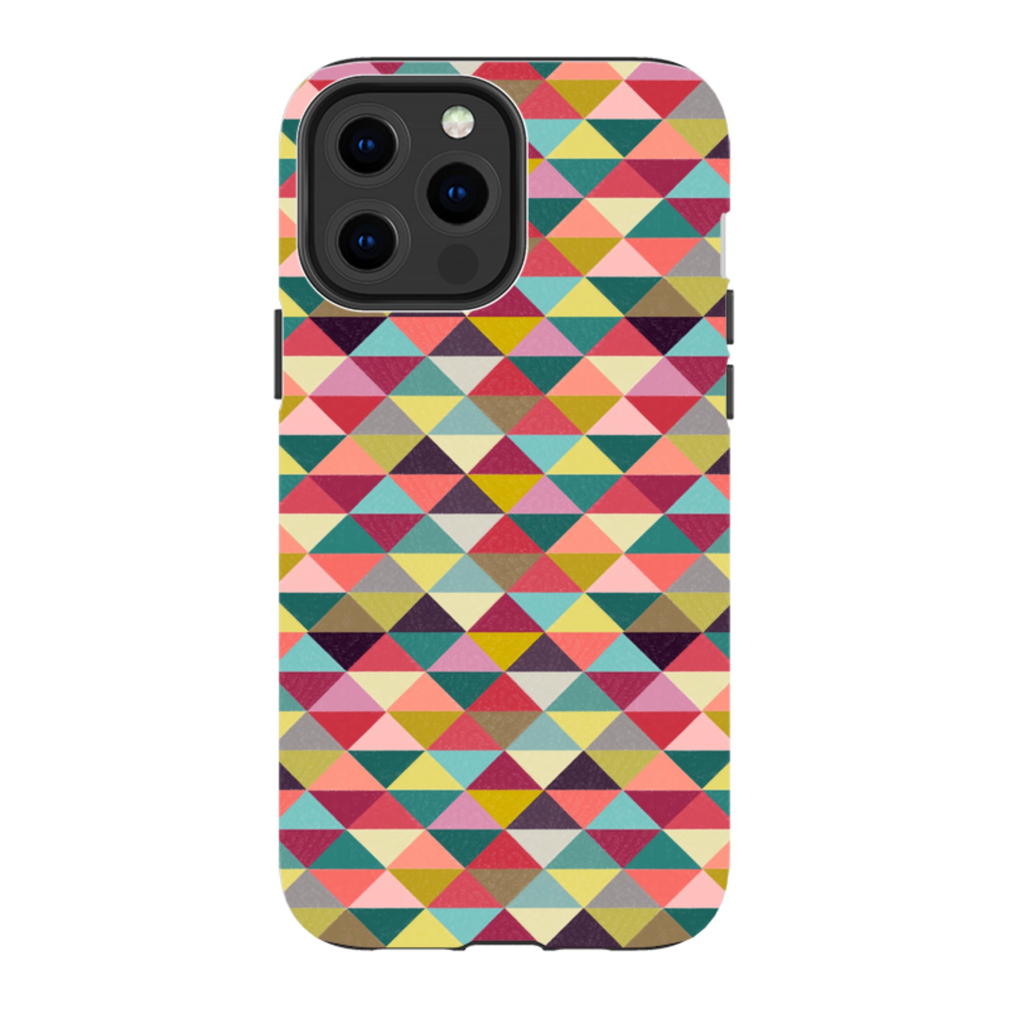 iPhone Tough Case - Triangle Geometric By Suzy Taylor