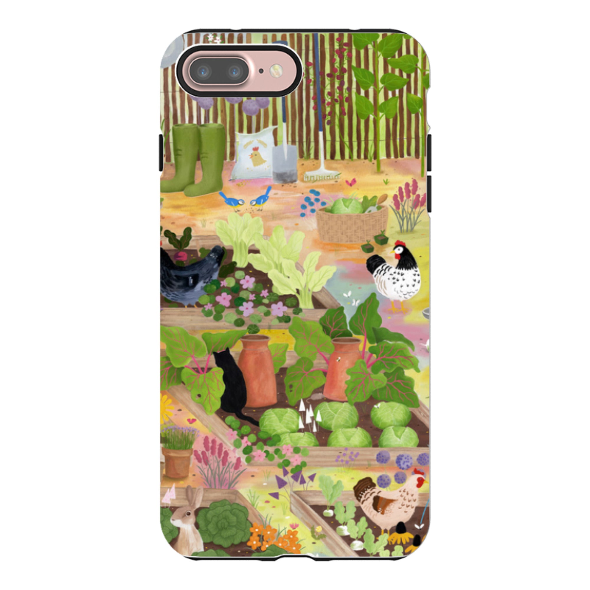 iPhone Tough Case - Home Grown II By Bex Parkin