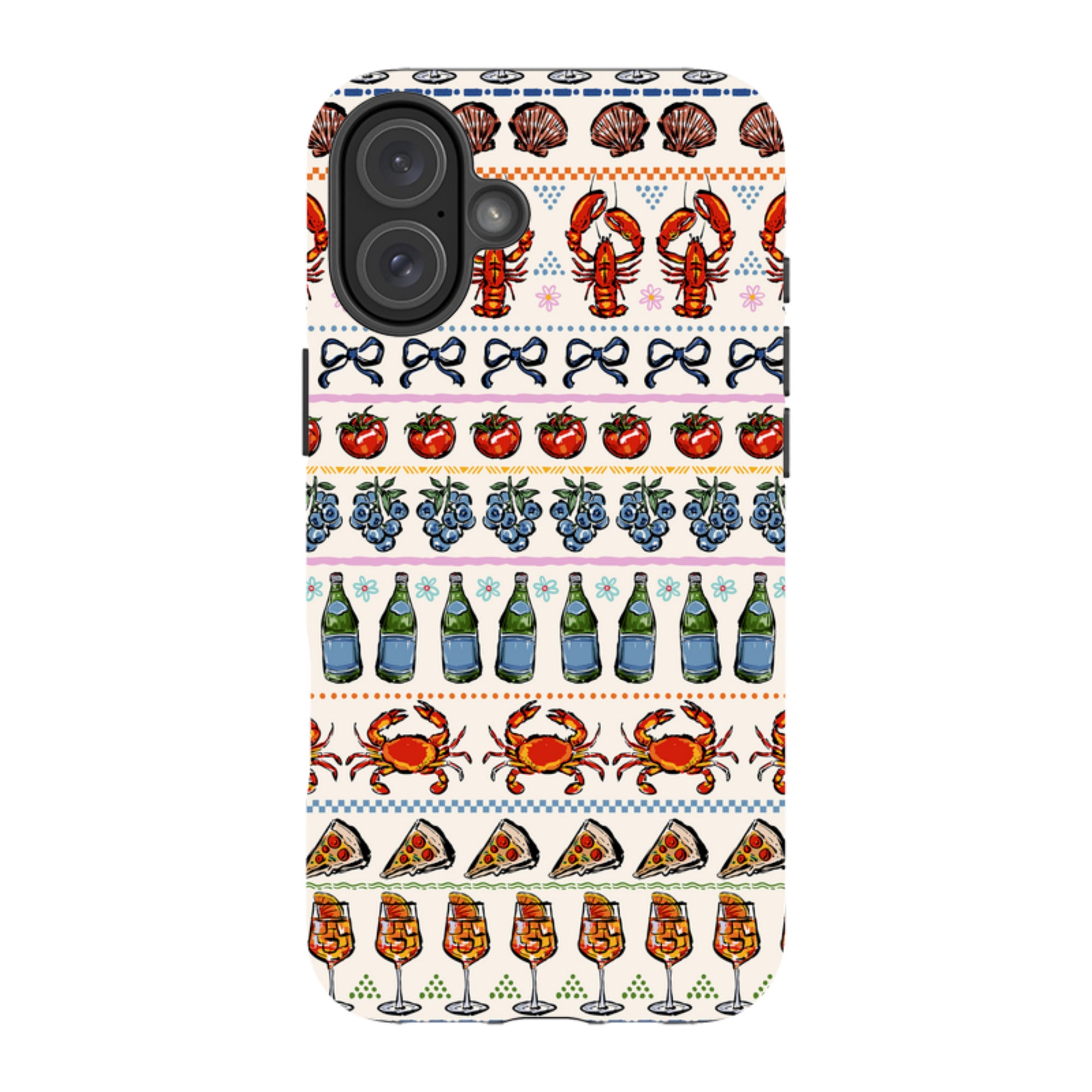 iPhone MagSafe Tough Case - Crab Pattern