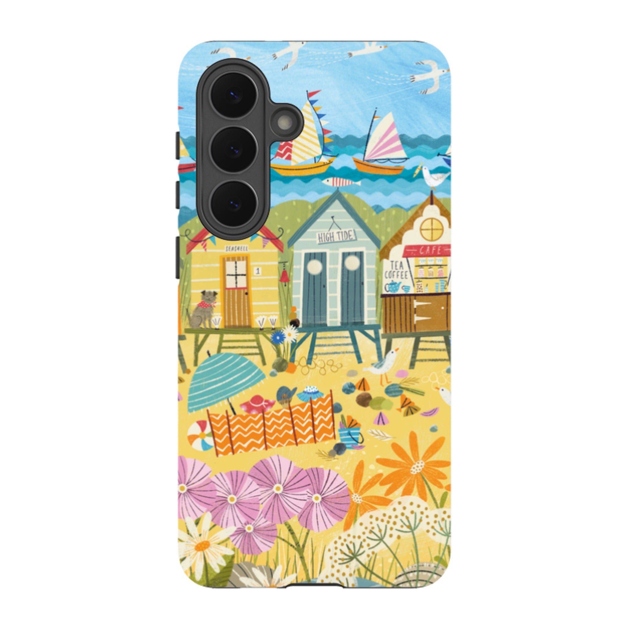 Samsung Tough  Case - Beachy Days 3 By Ali Brookes