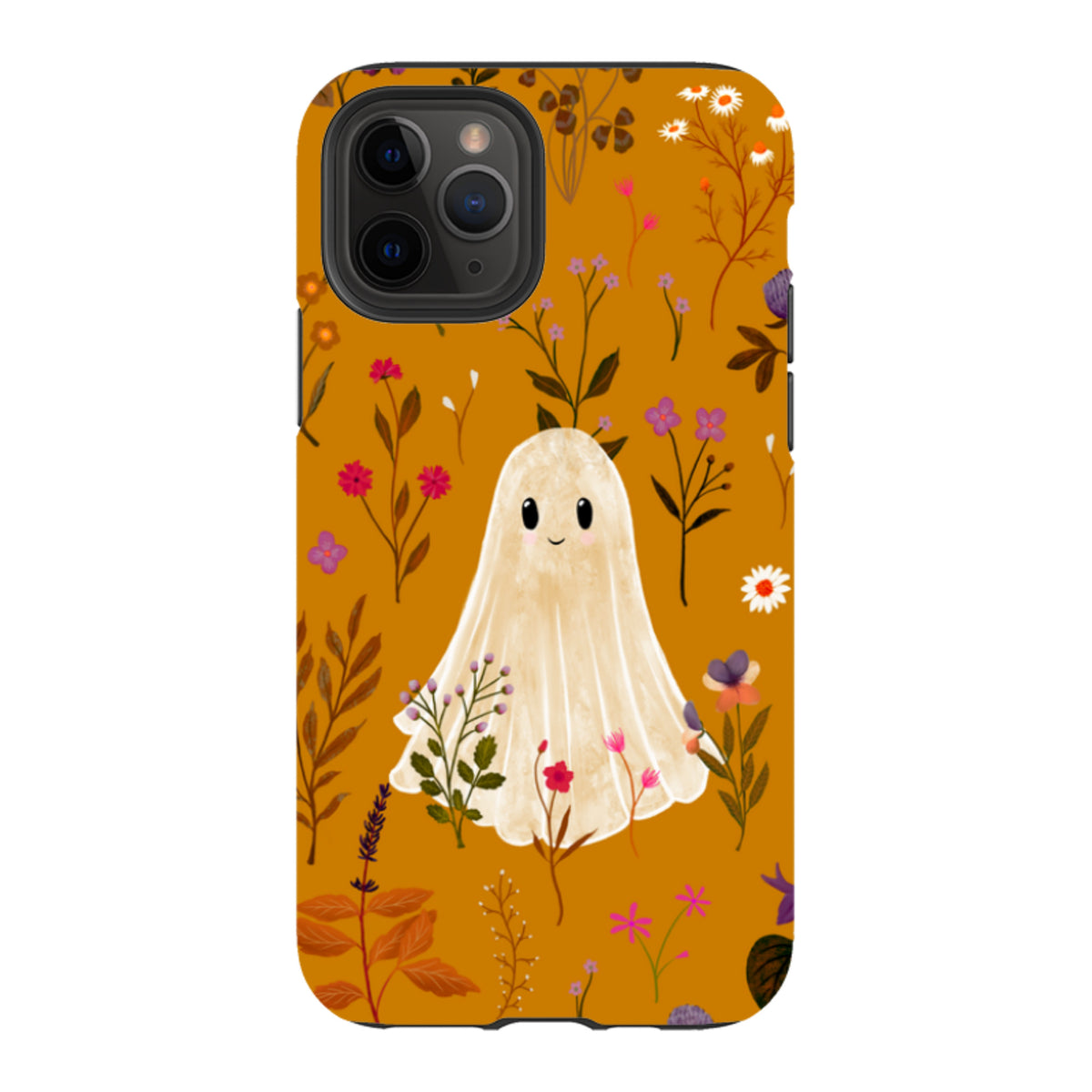 iPhone Tough Case - Ghost in the Garden - Spice Multi By Katherine Quinn