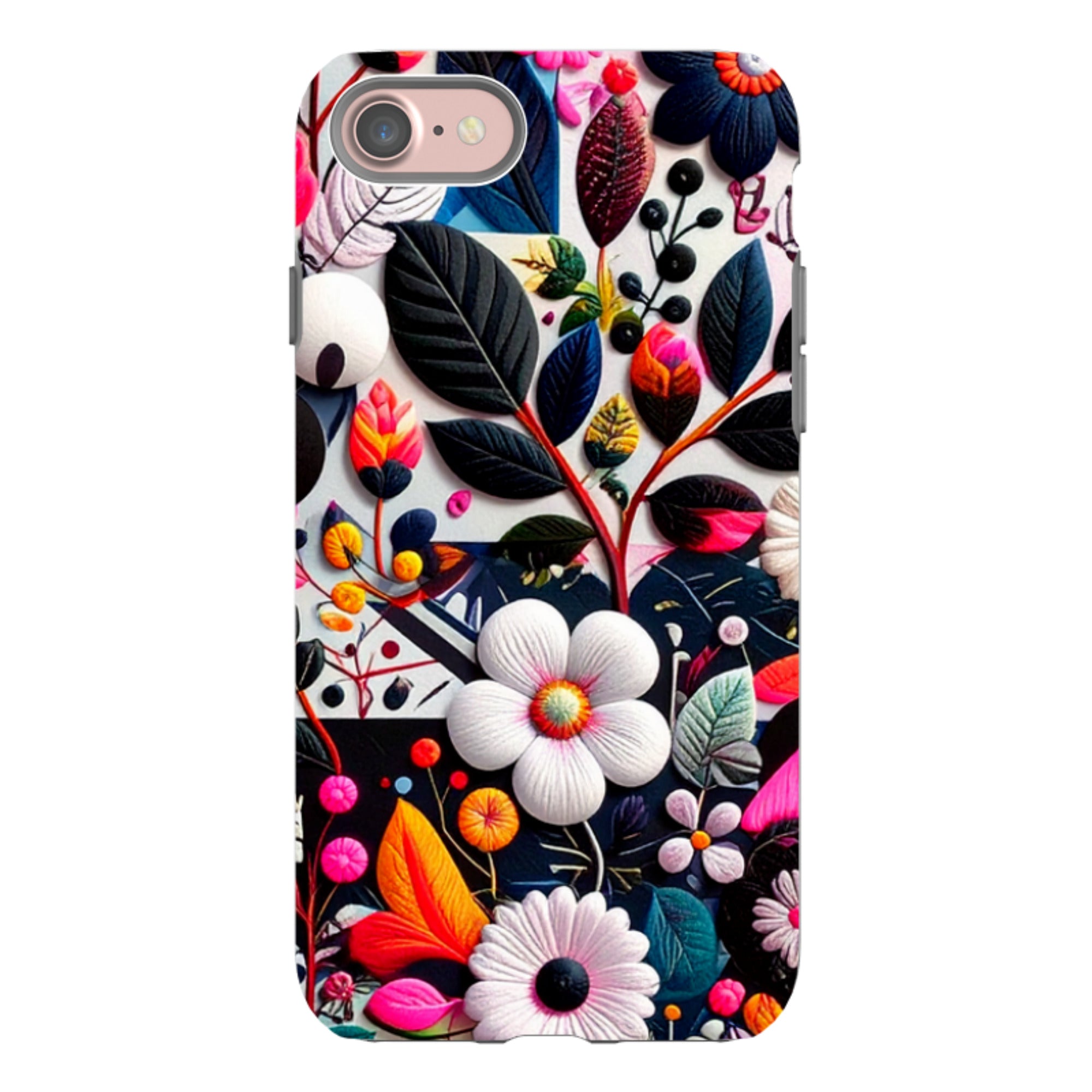 iPhone Tough Case - Petals For Summer