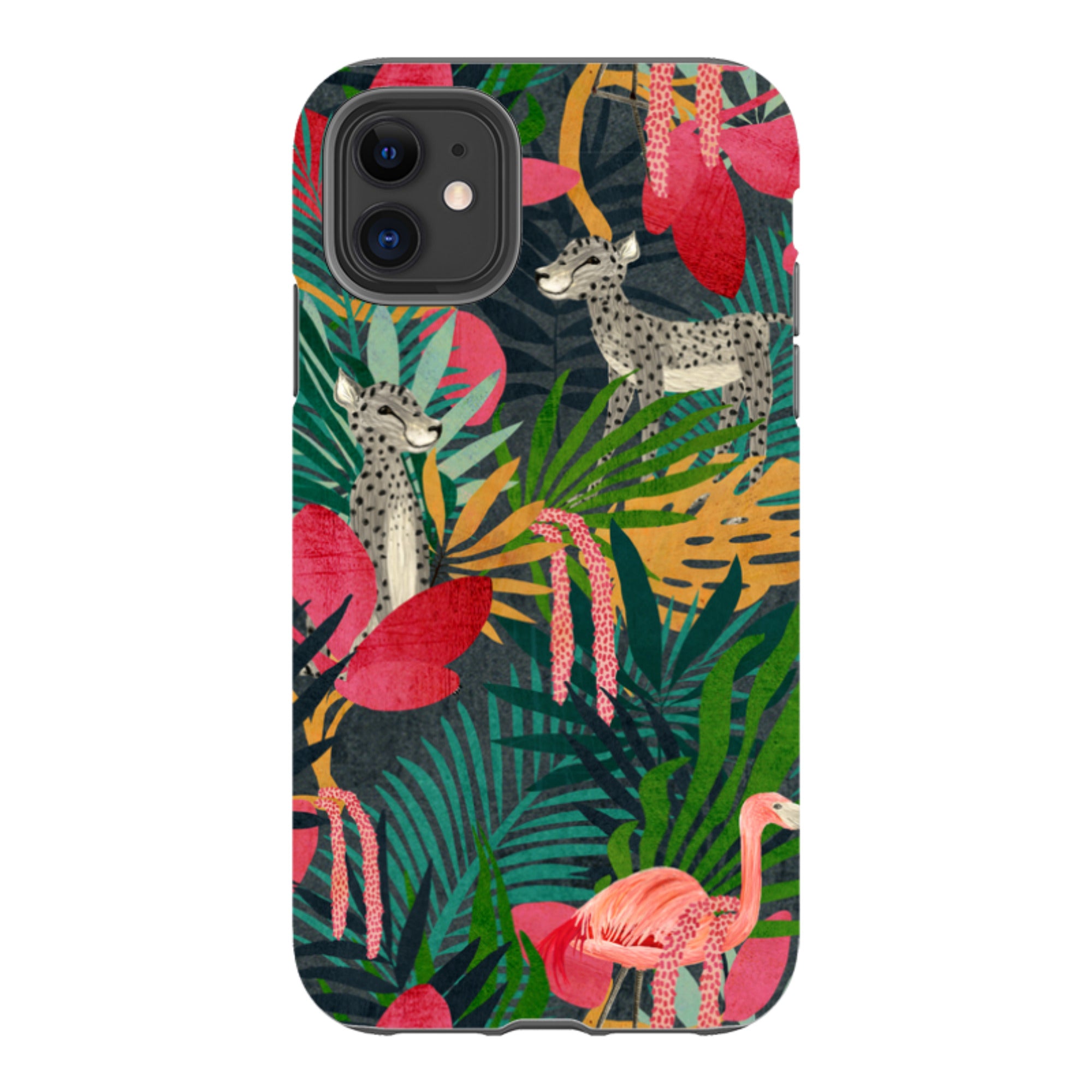 iPhone Tough Case - Lush Jungle By Katherine Quinn