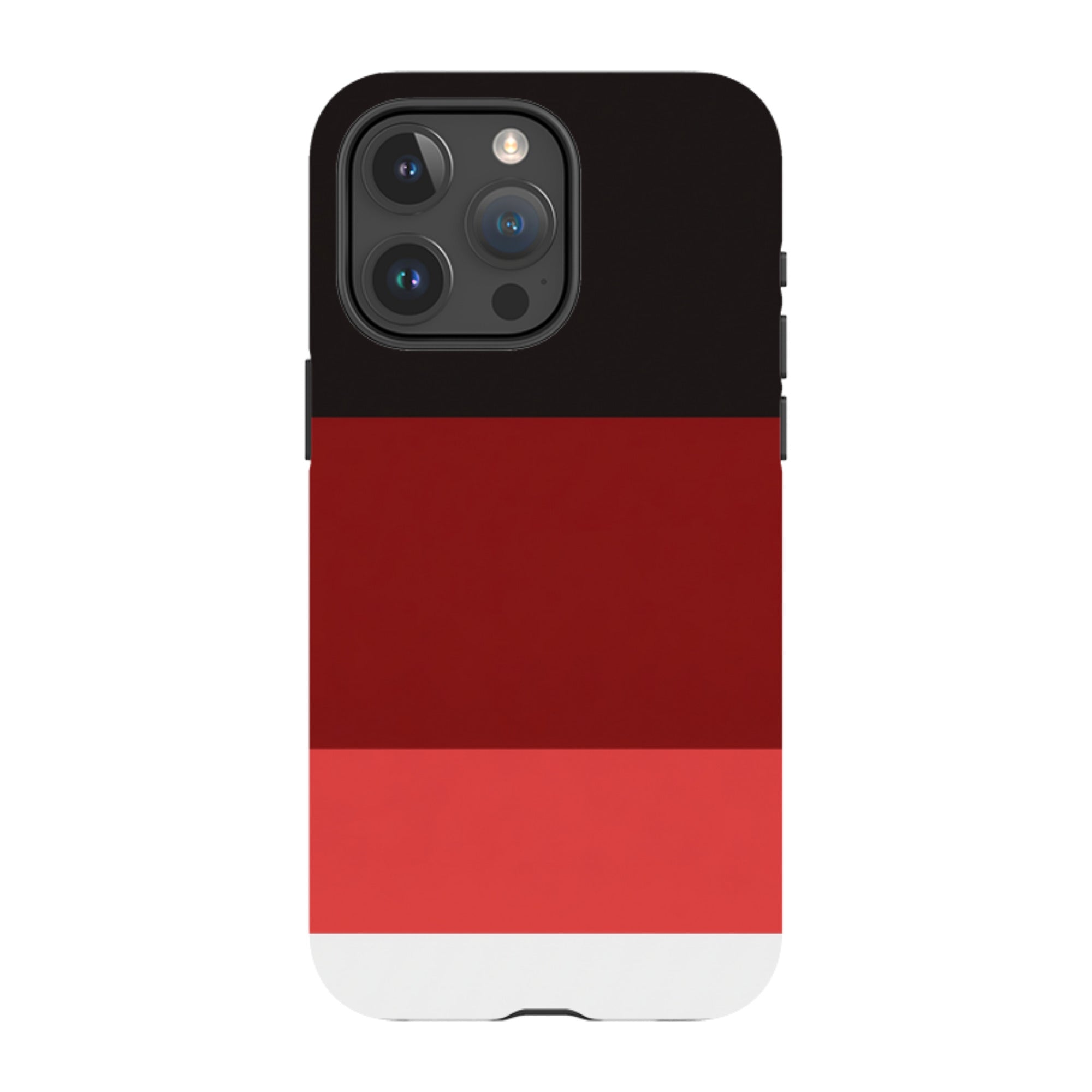 iPhone MagSafe Tough Case - Crimson and Black Gradient