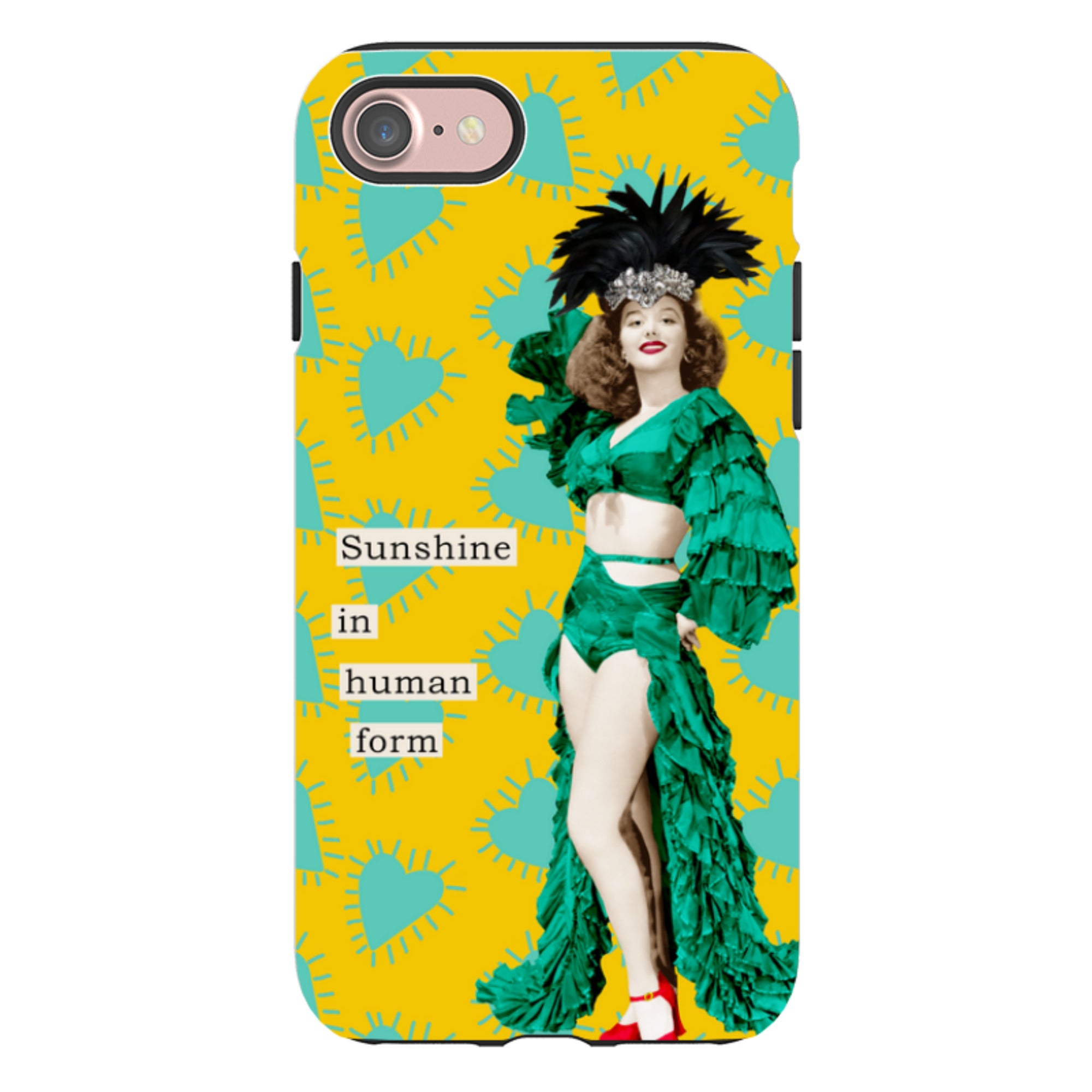iPhone Tough Case - Sunshine In Human Form By Clare Jordan