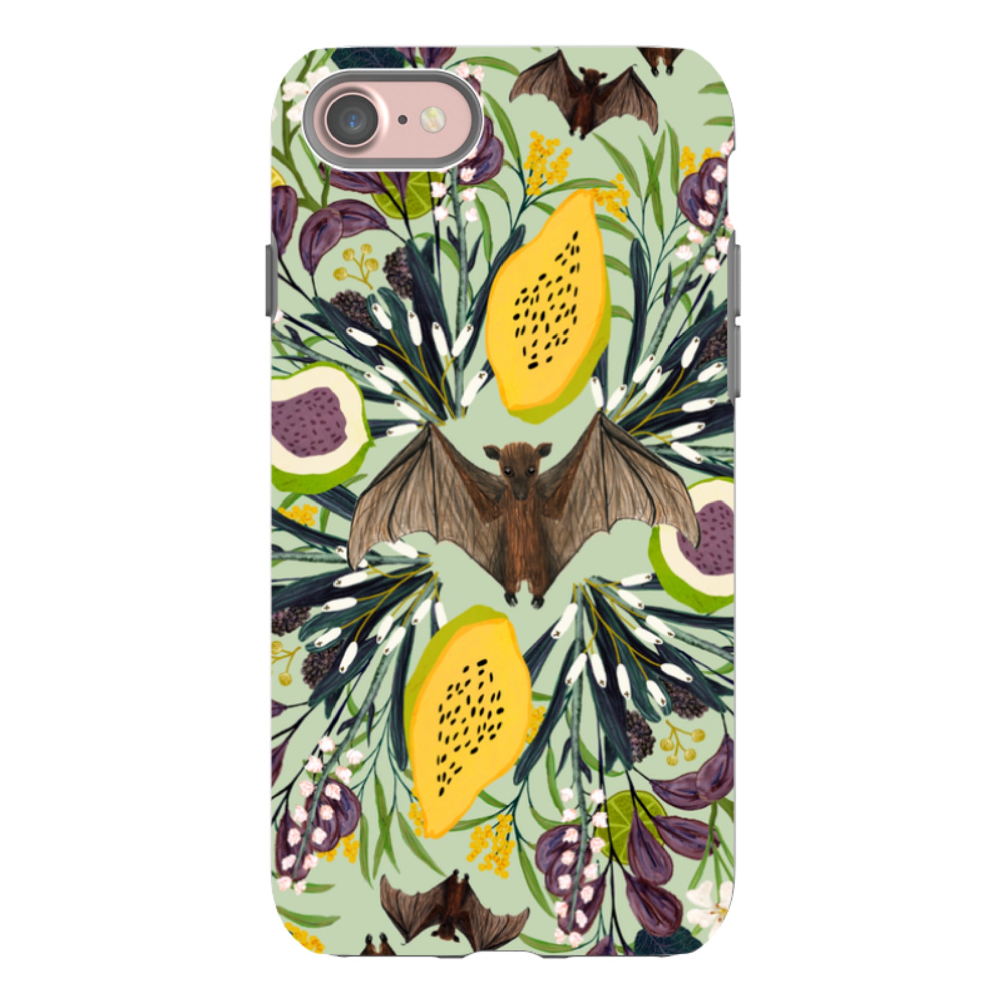 iPhone Tough Case - Bats By Katherine Quinn