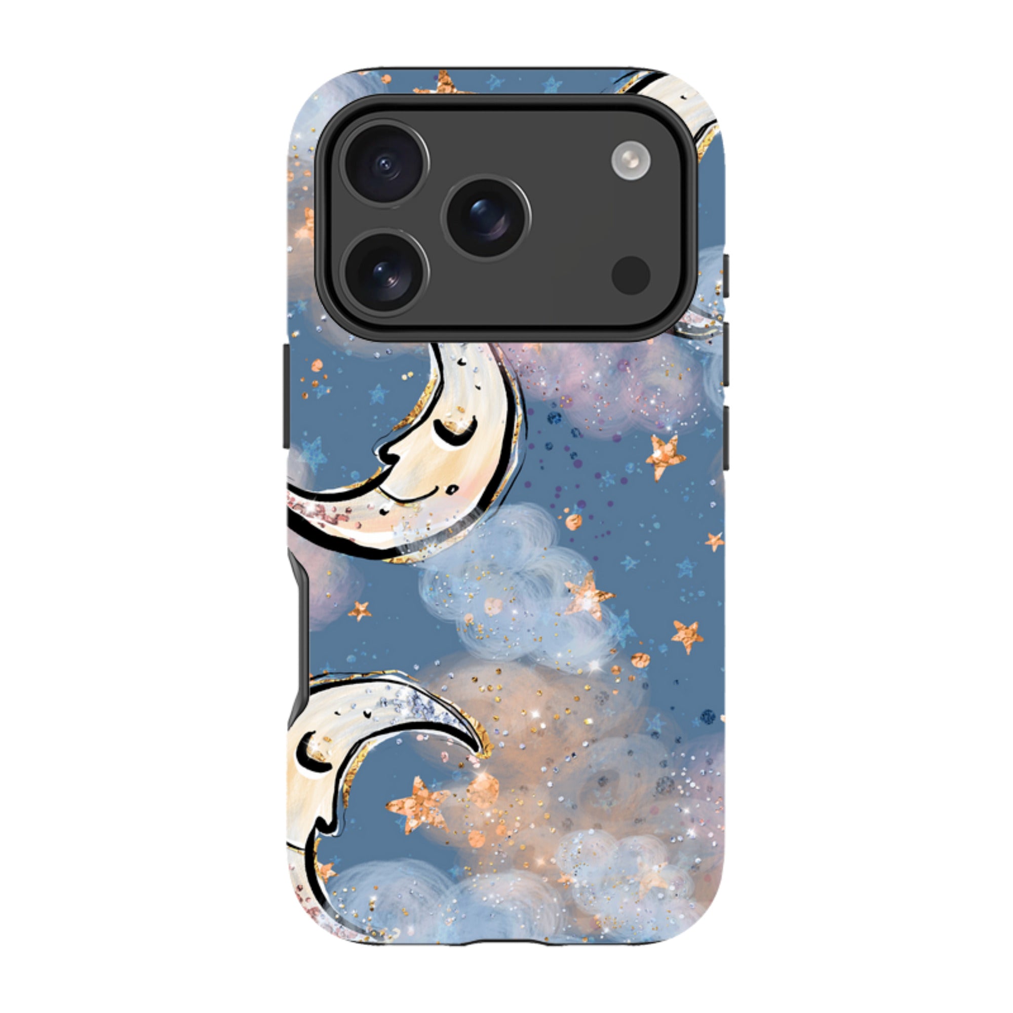 iPhone MagSafe Tough Case -  Moon and Stars