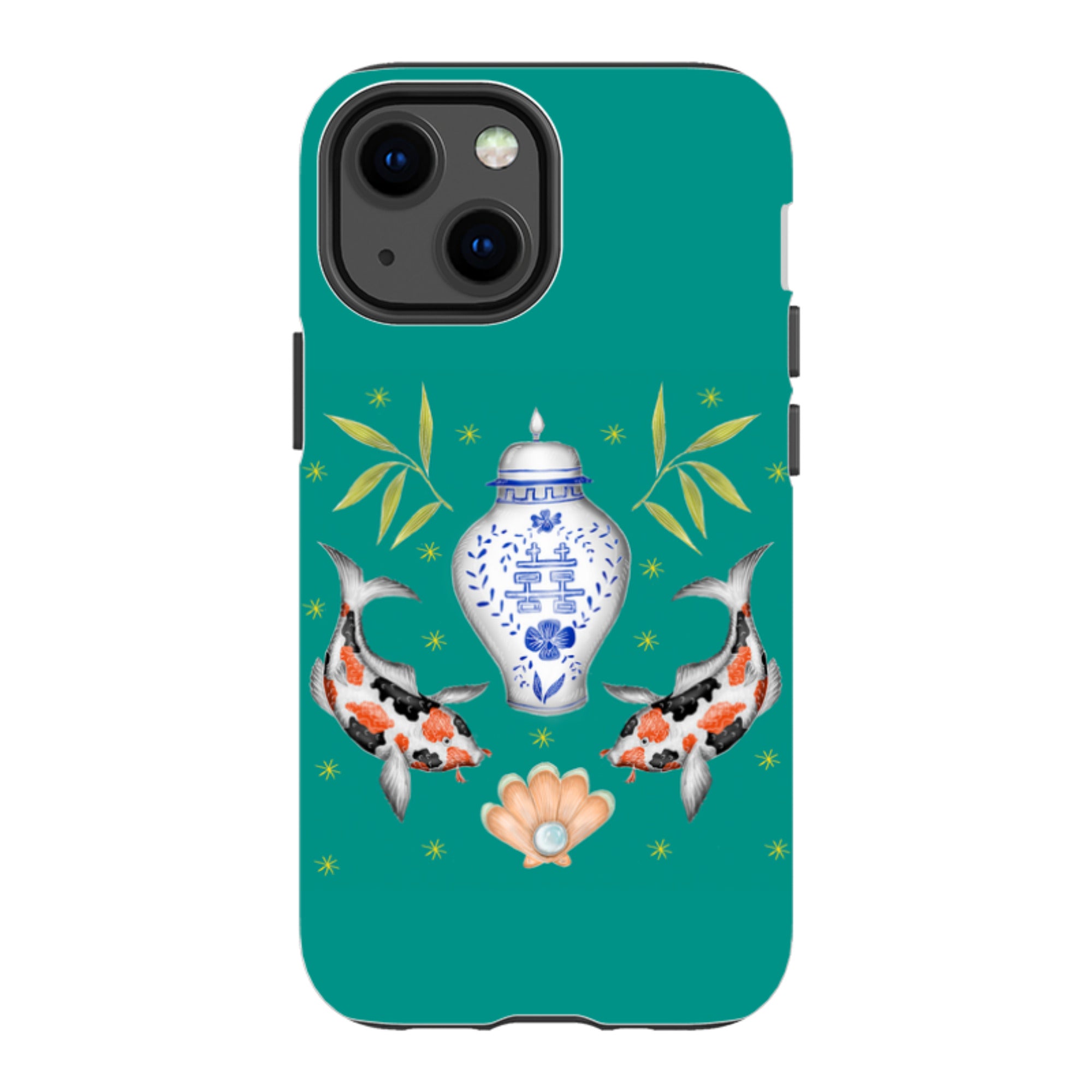 iPhone Tough Case - Koi Carp By Catherine Rowe