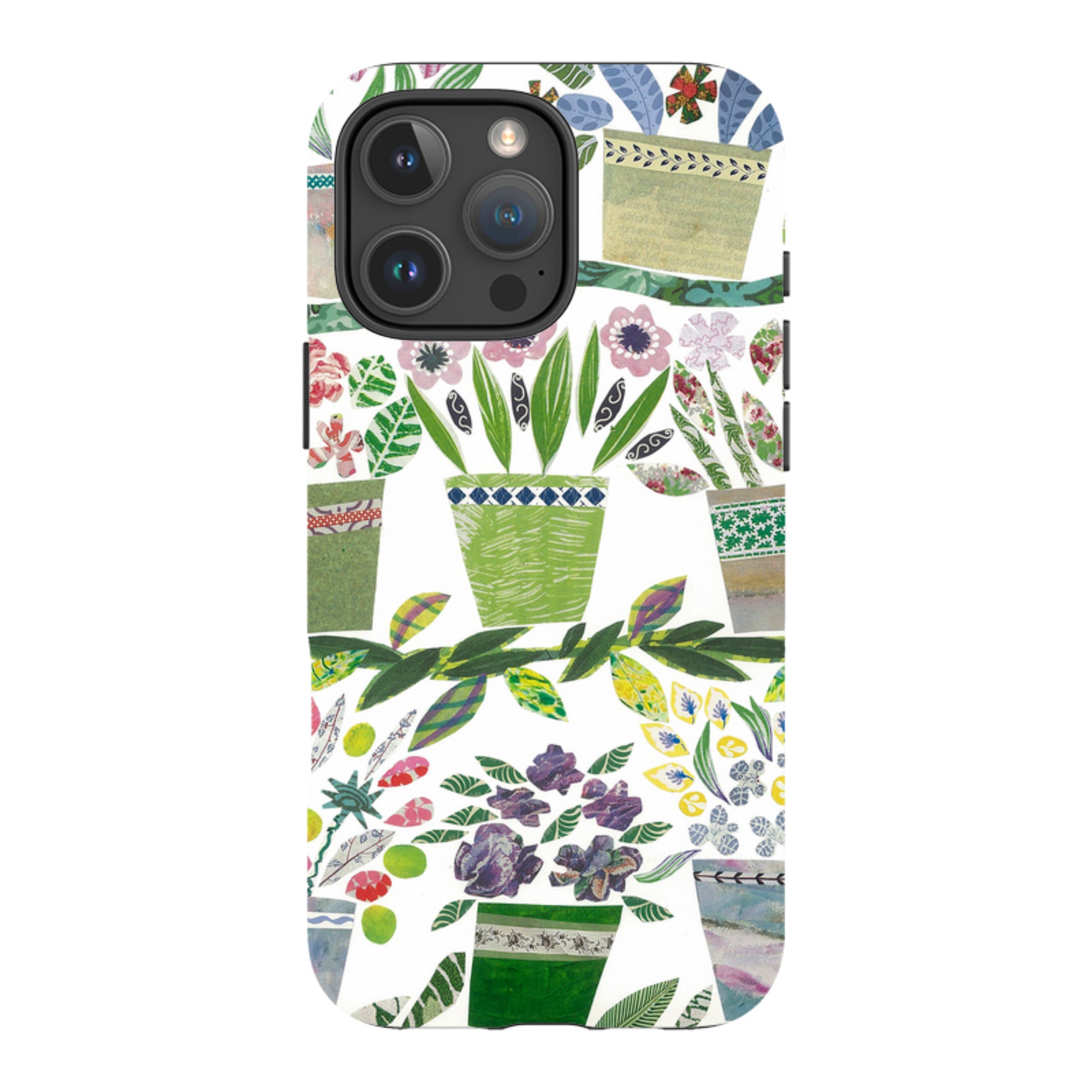 iPhone Tough Case - Flowerpots By Jane Robbins
