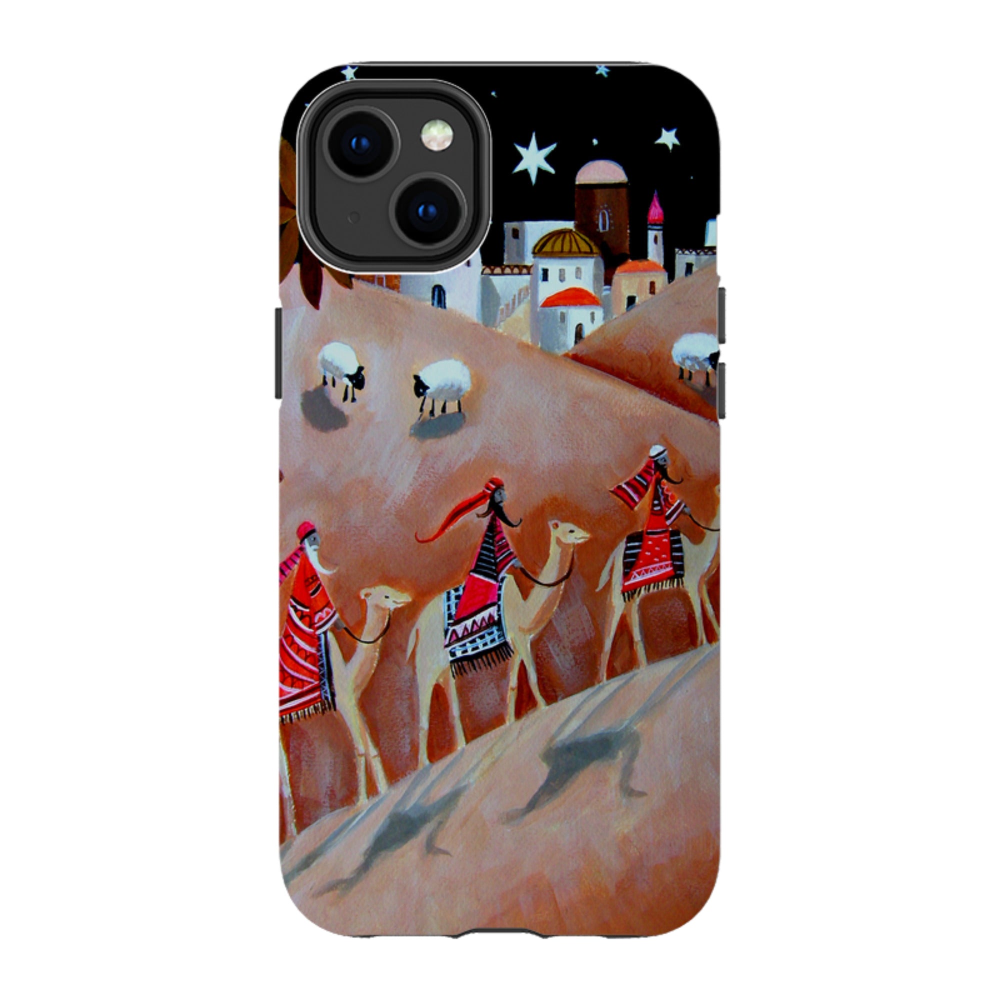 iPhone Tough Case - We Three Kings By Mary Stubberfield