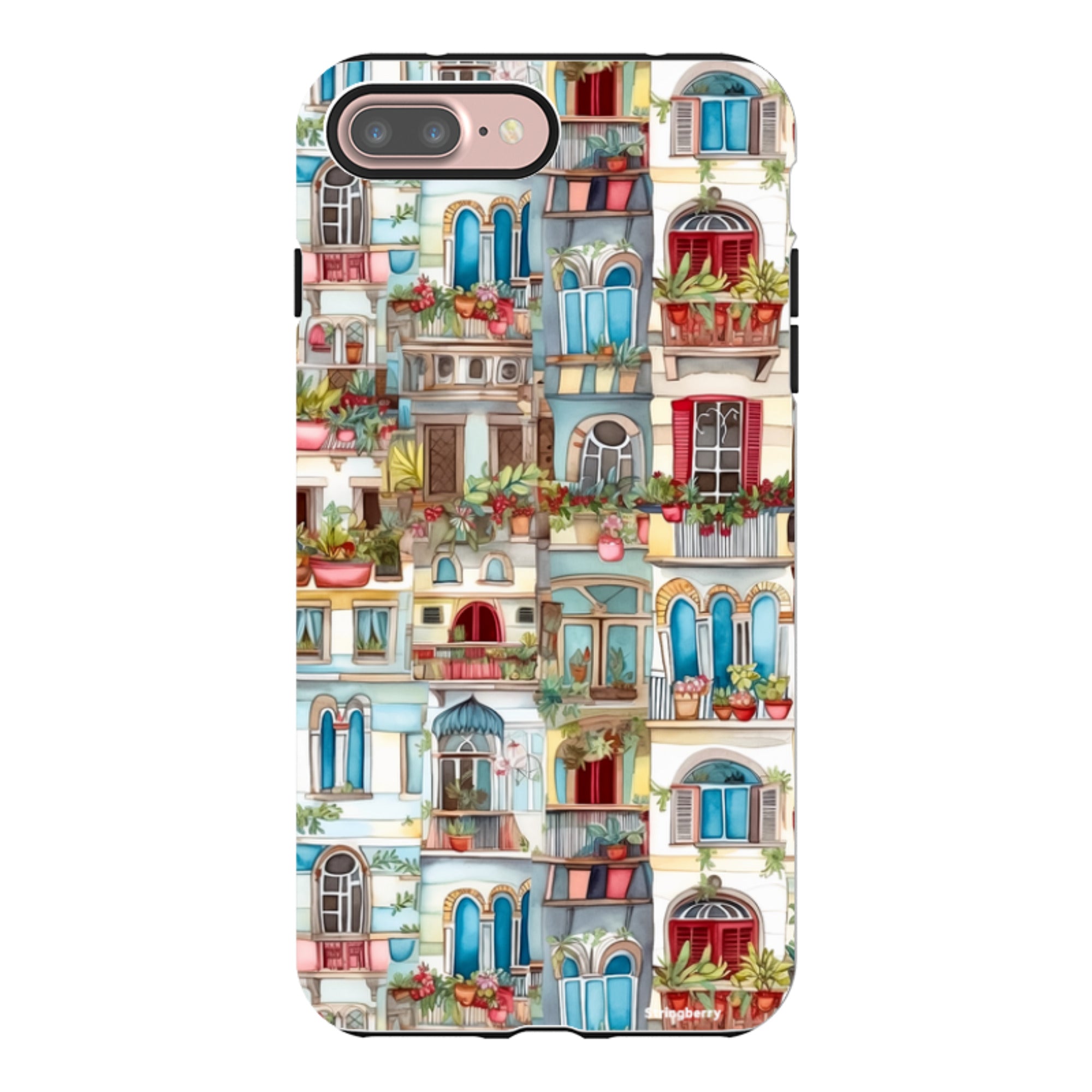 iPhone Tough Case - Floral Balcony II