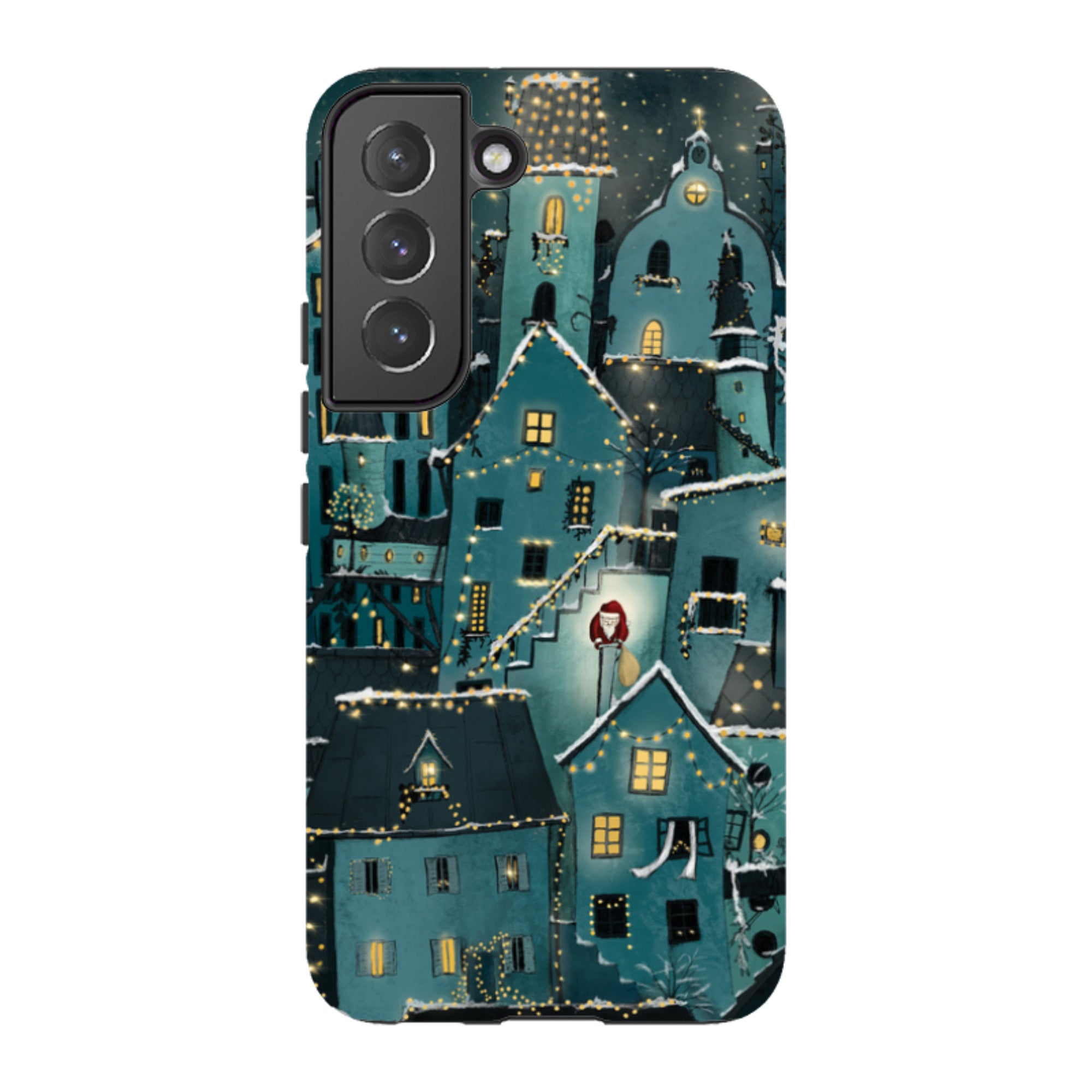 Samsung Tough Case - Citywinkles Blue By Maja Lindberg