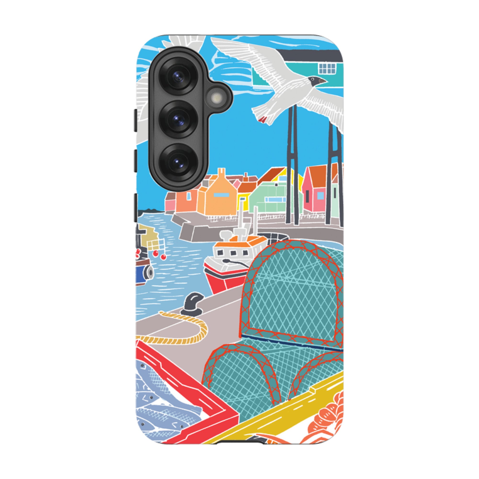 Samsung Tough Case - Bright Houses By Kate Heiss