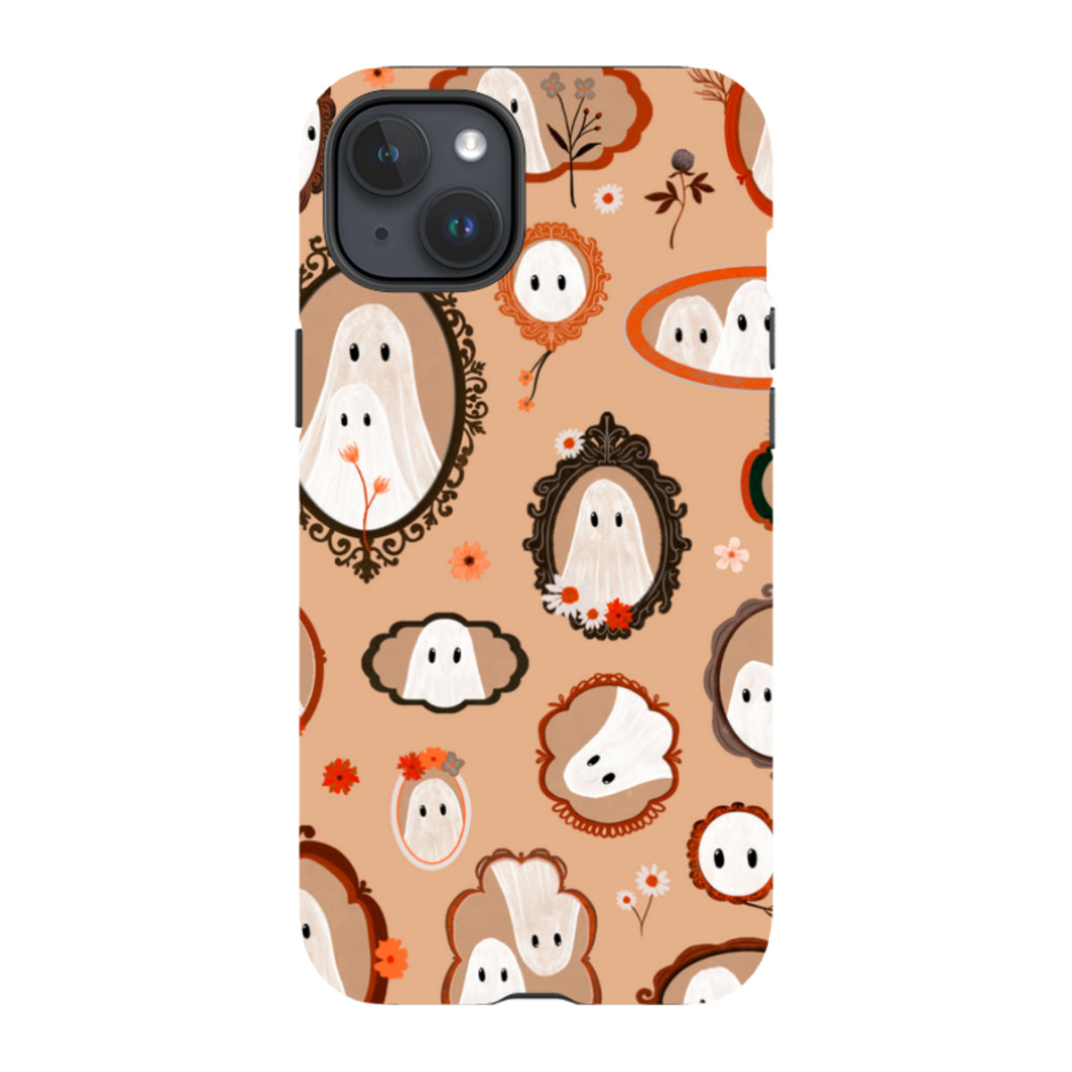 iPhone Tough Case - Framed Ghosts - Cider Clay By Katherine Quinn