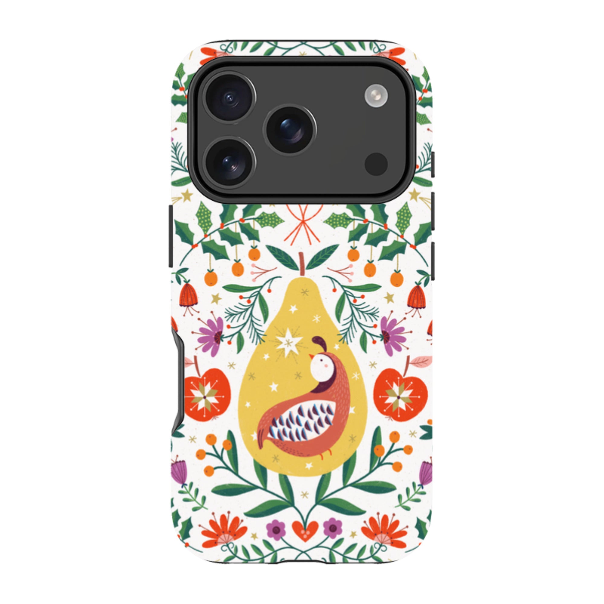iPhone Tough Case - Festive Fruits By Ali Brookes
