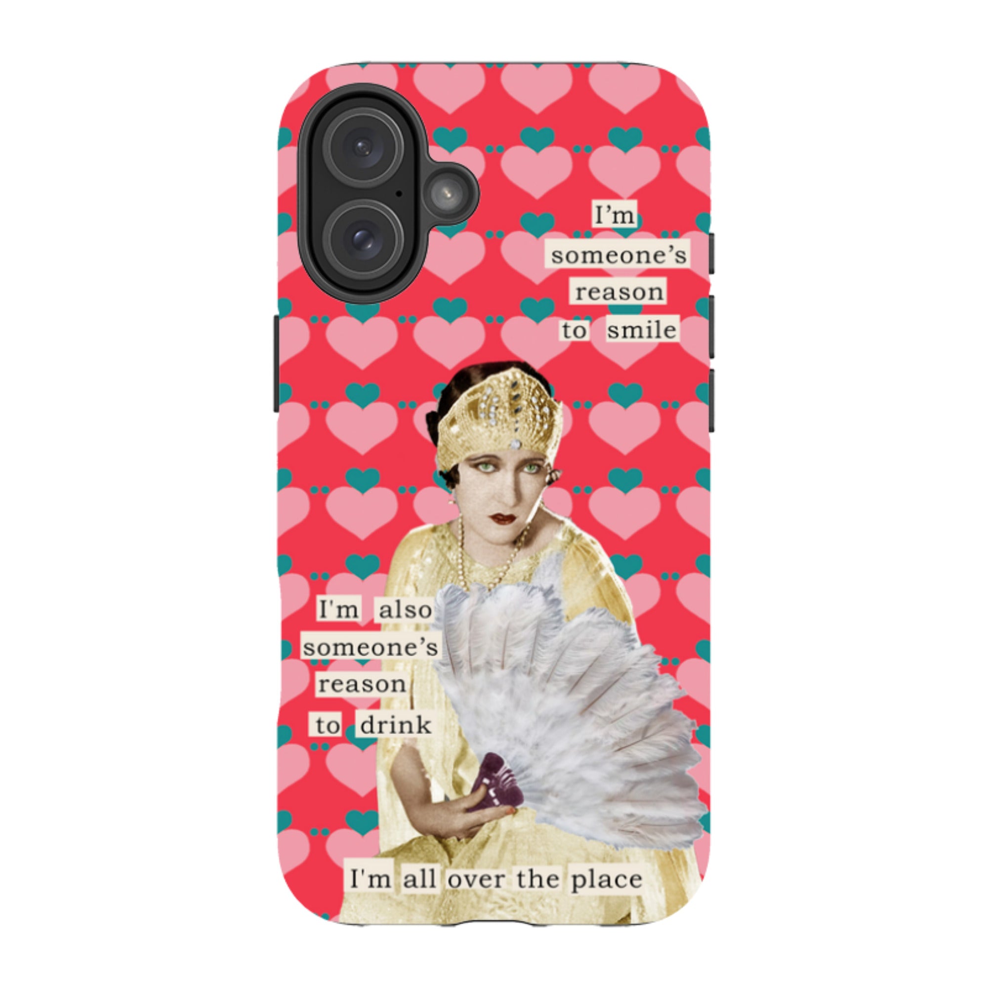iPhone Tough Case - Someones Reason To Smile By Clare Jordan