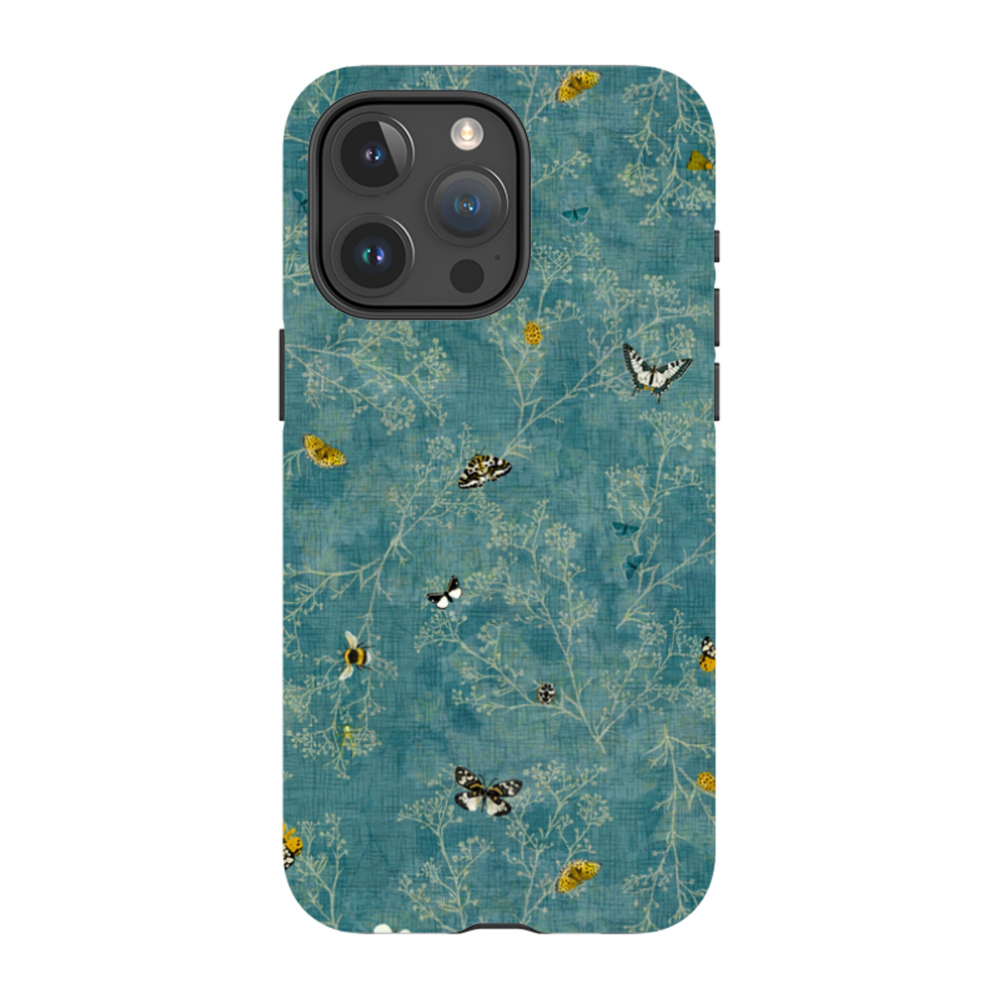 iPhone MagSafe Tough Case - Chinoiserie Garden Soft Sage By Katherine Quinn
