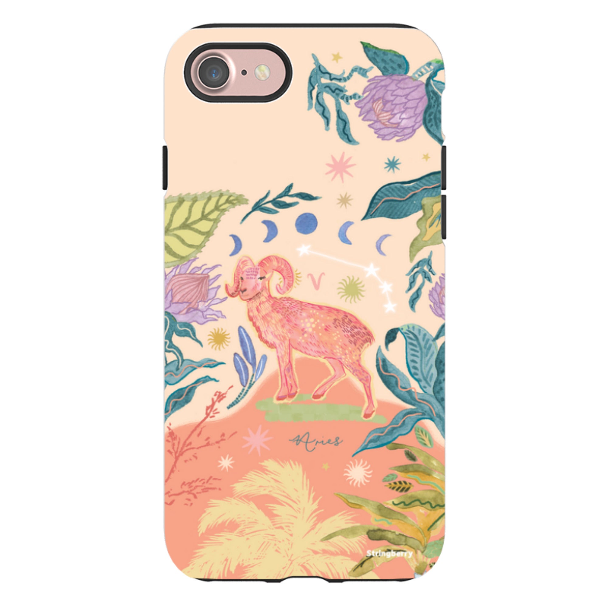 iPhone Tough Case - Aries By Emma Frances Grant